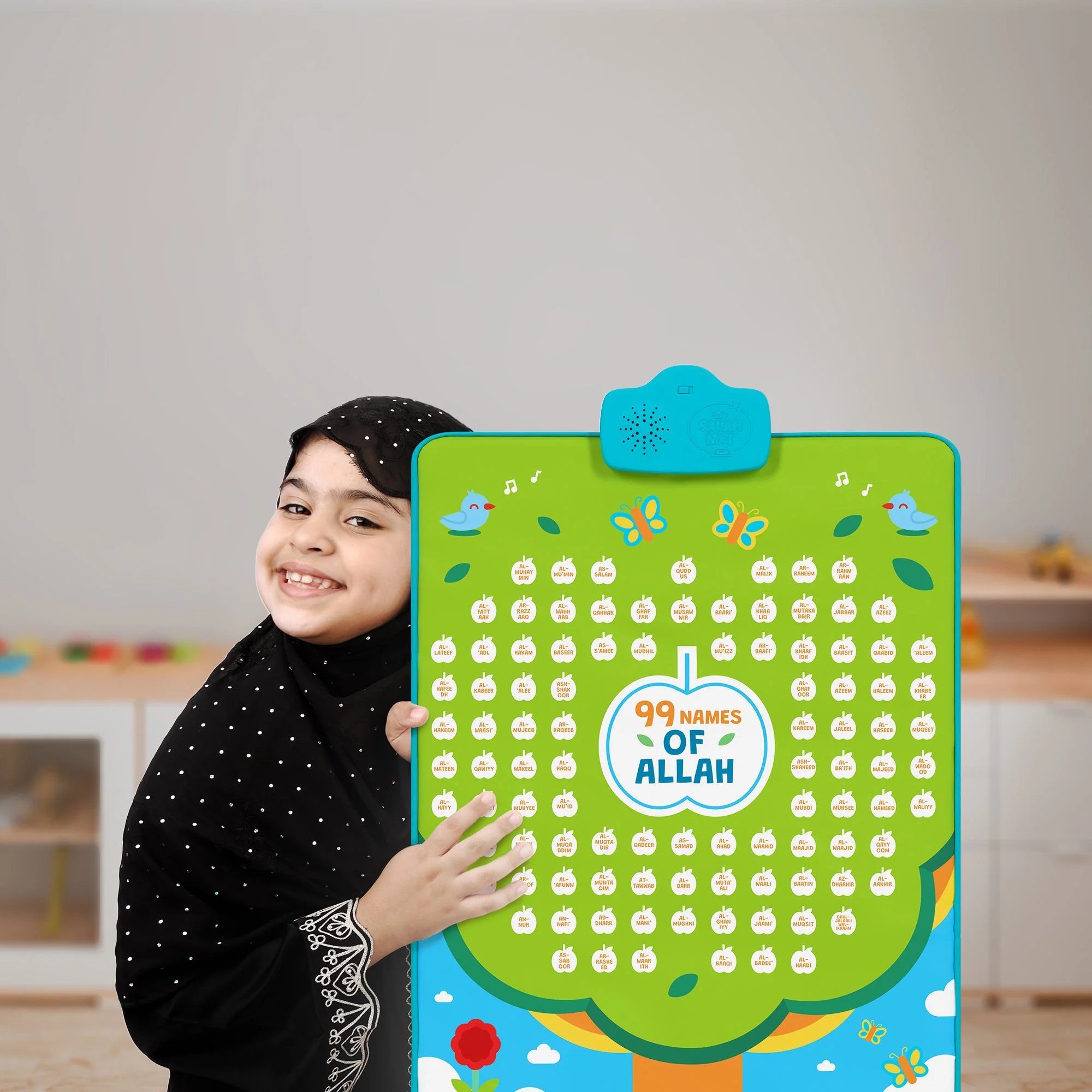 99 Names of Allah Interactive Islamic Wall Art – Talking Sound Poster by My Salah Mat - Image 6