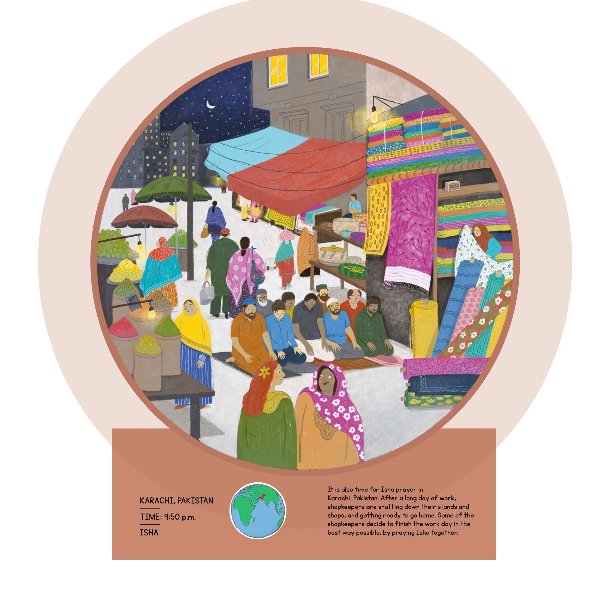 A World Always Praying | Islamic Children's Book - Image 5