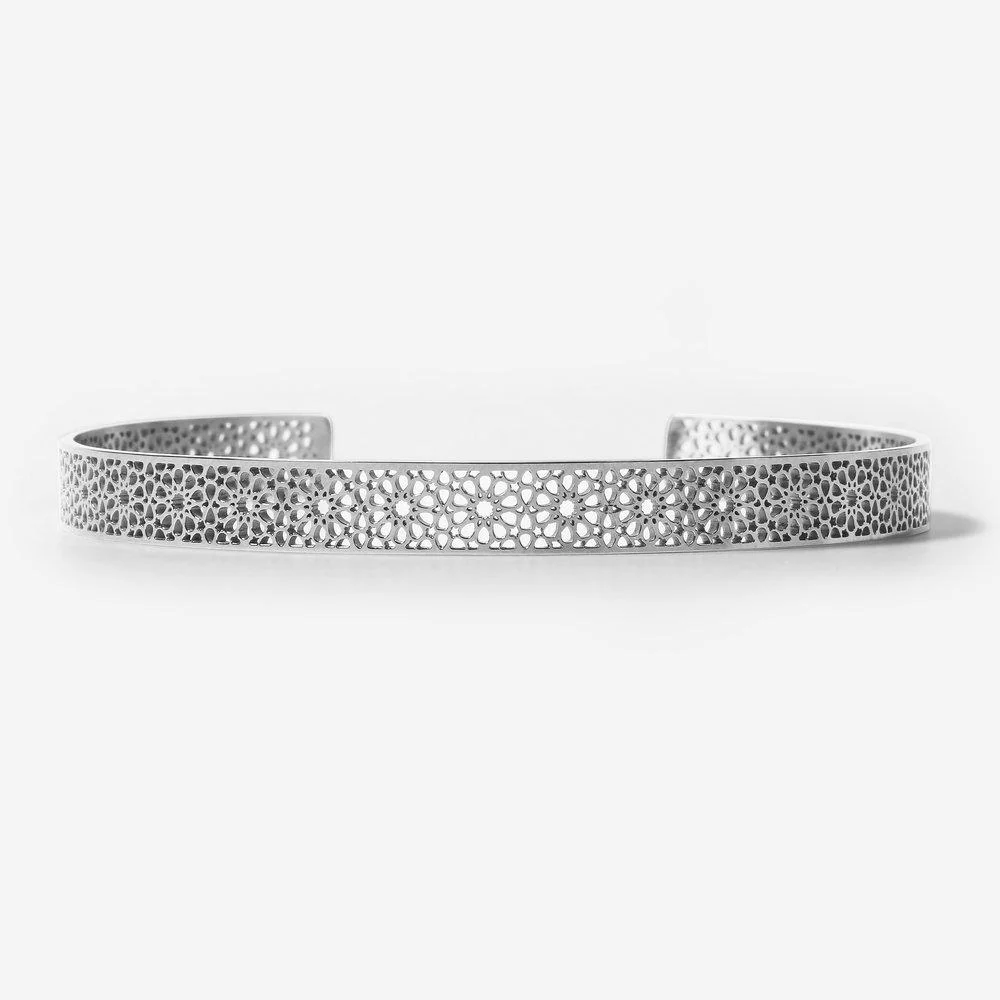 Ajman Cuff - Silver