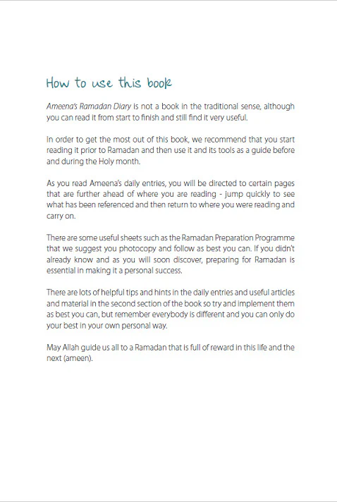 Ameena's Ramadan Diary - Image 2