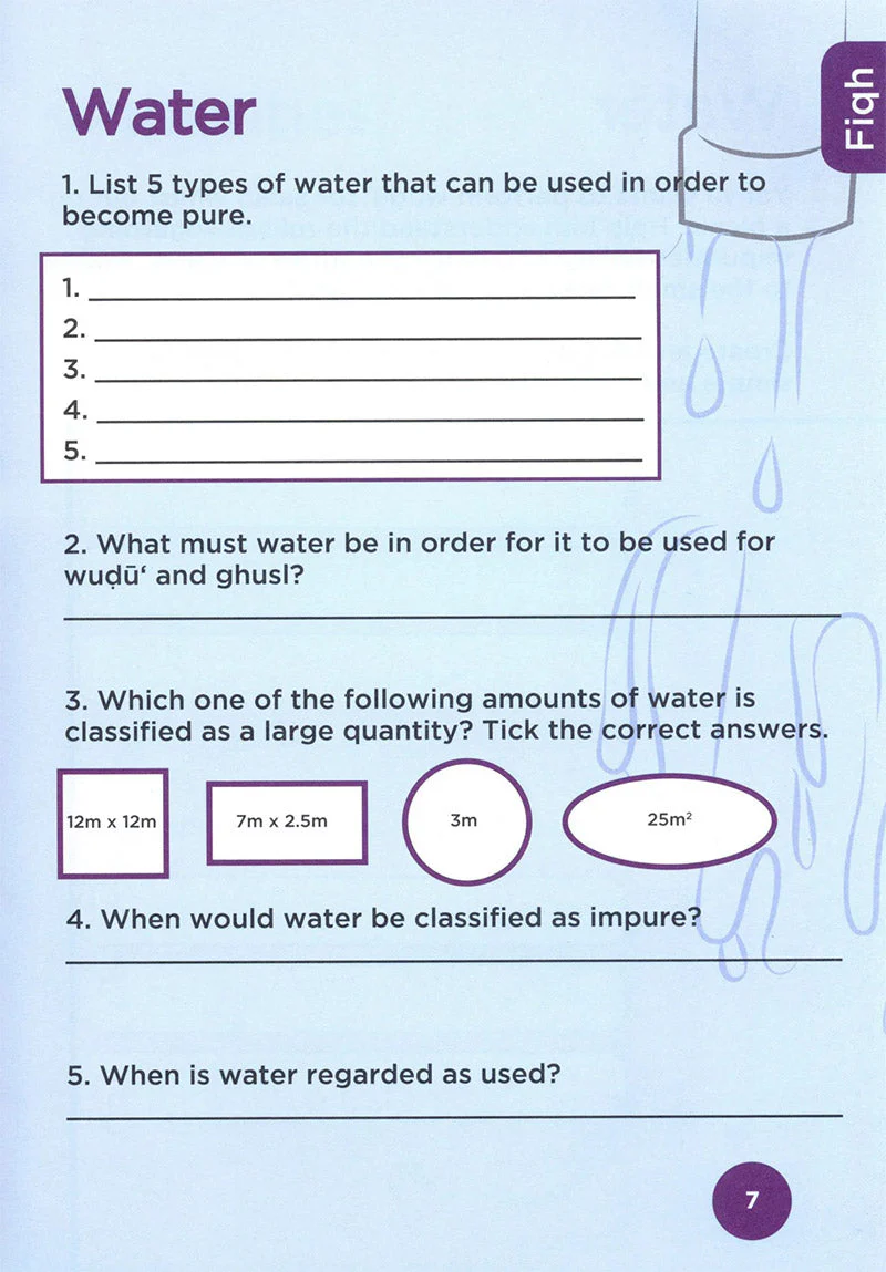 An Nasihah Islamic Curriculum - Workbook 6 Boys - Image 3