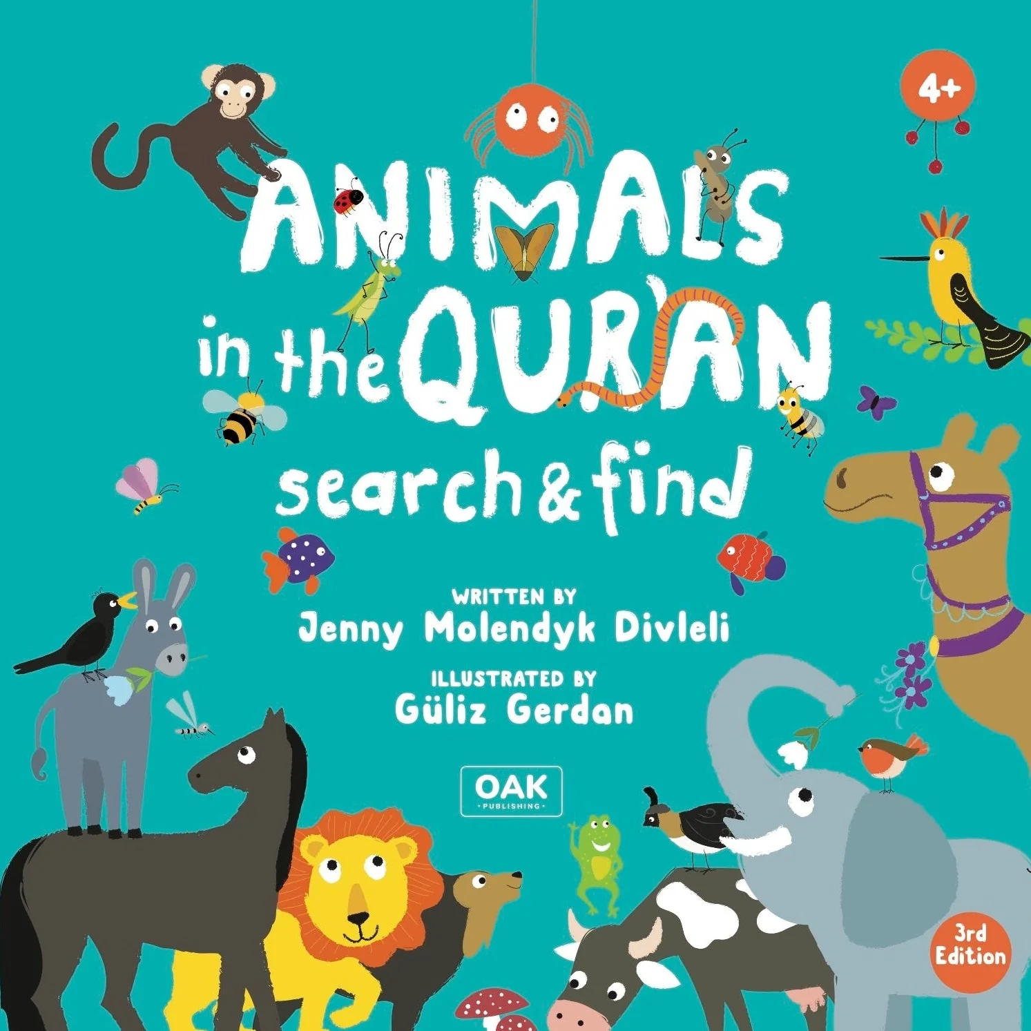Animals in the Quran: Search and Find Book