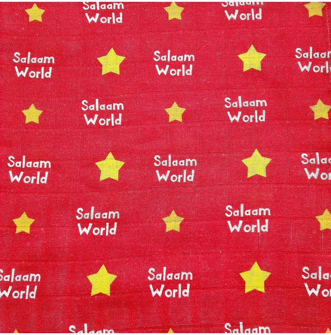 Arabic Alphabet Muslin Cloths - 3 Pack - Image 2