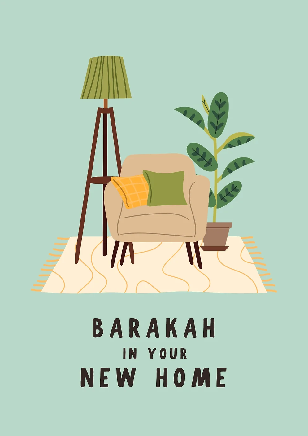 Barakah In Your New Home Card