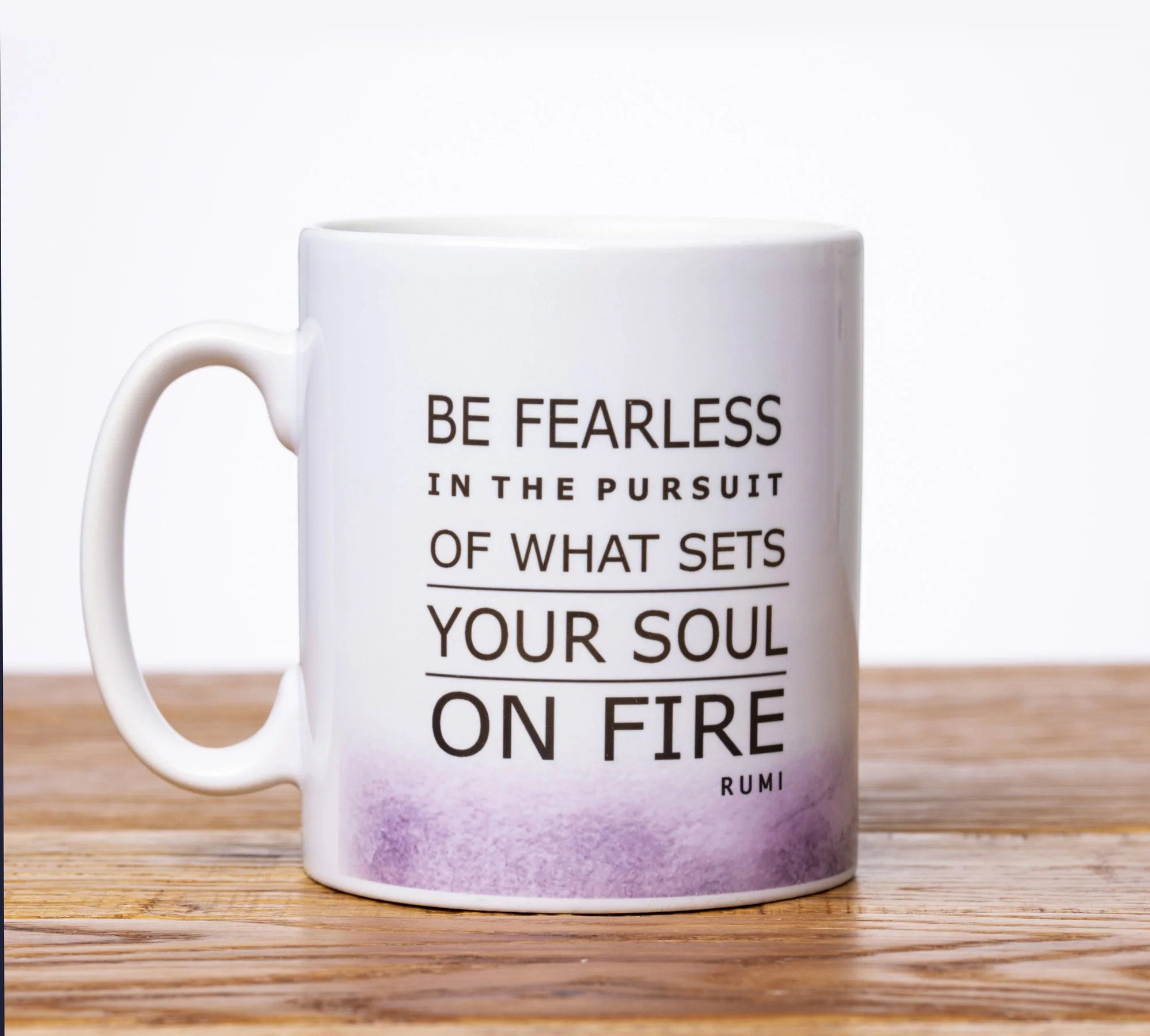 Be fearless... Quote - Mug - Image 2