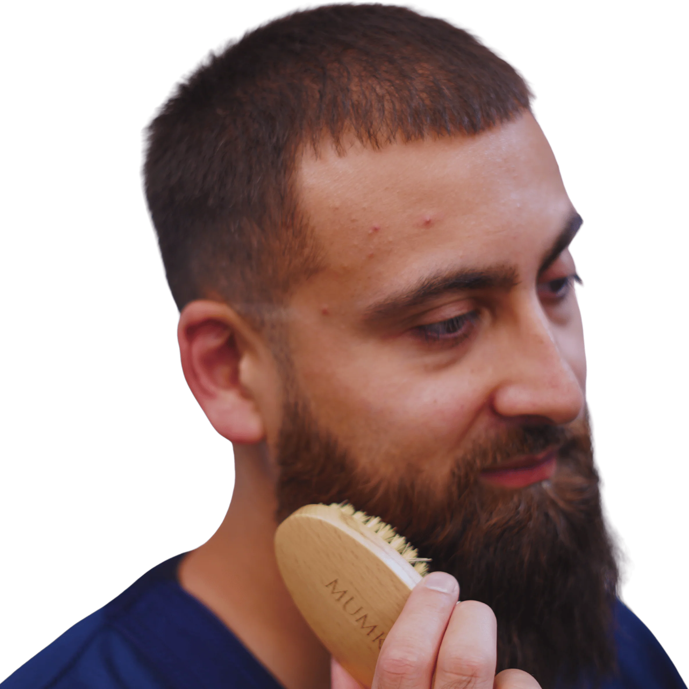 Beard Brush Plant Based Bristles MUMKIN - Image 5