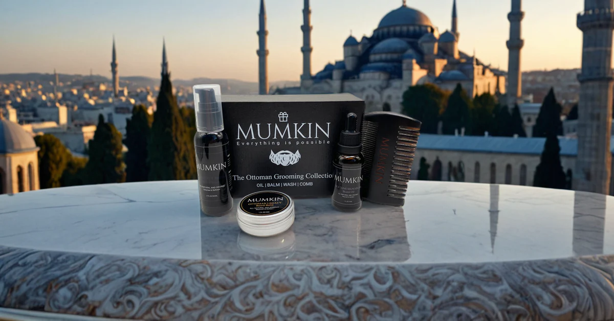 Beard Grooming Kit with Gift Box for Men - MUMKIN - Image 10