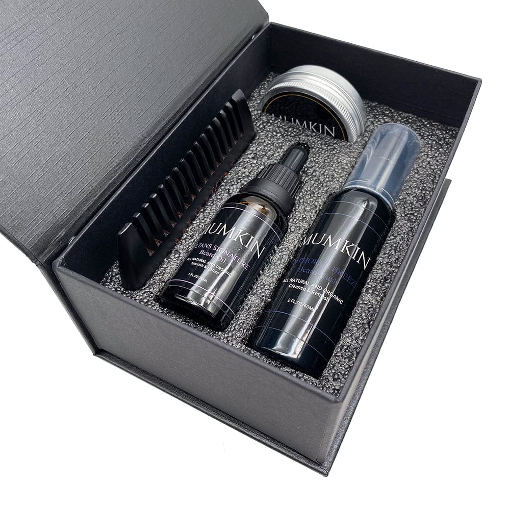 Beard Grooming Kit with Gift Box for Men - MUMKIN - Image 8