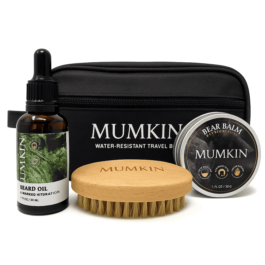 Beard Kit – Complete Beard Care & Travel Grooming Set | MUMKIN
