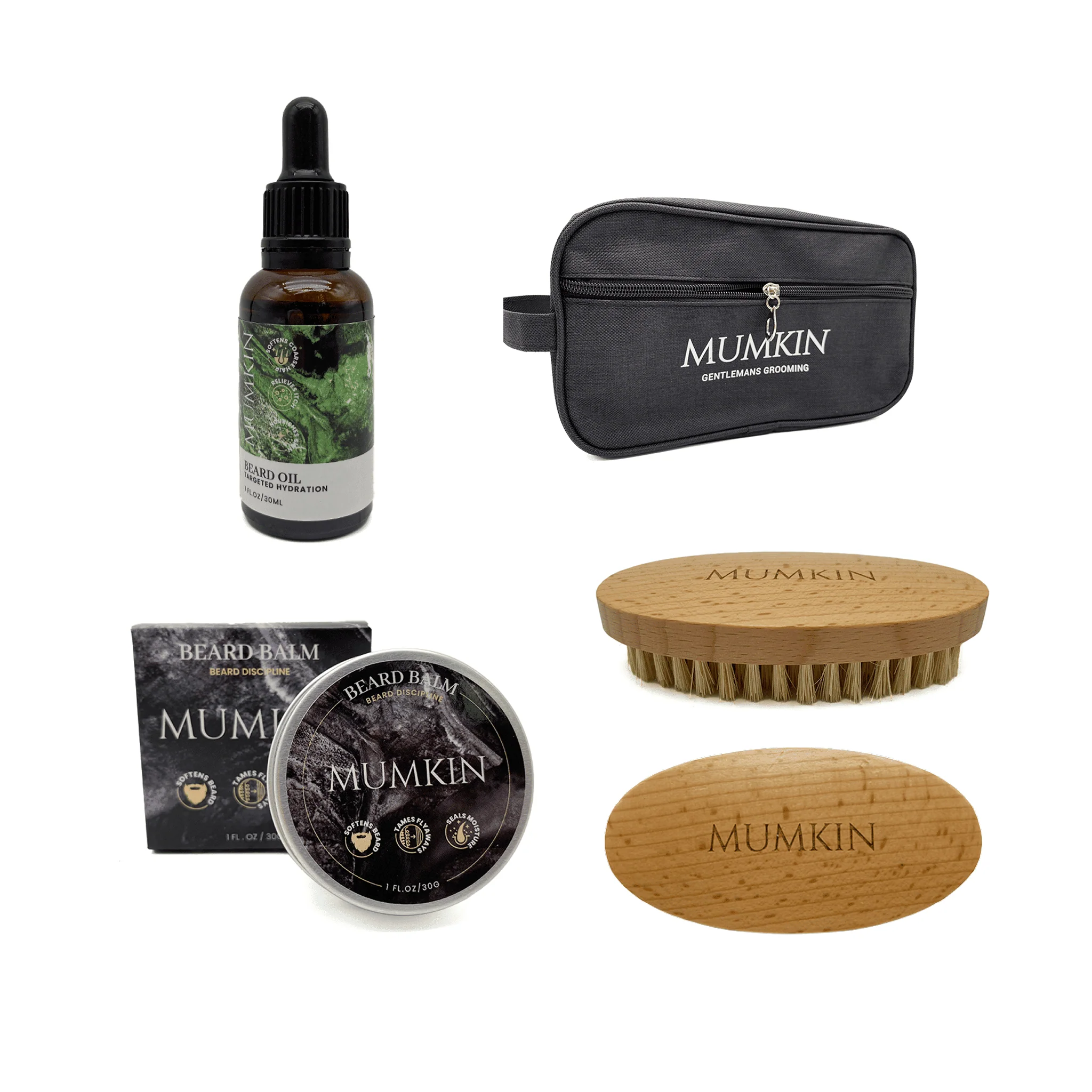 Beard Kit – Complete Beard Care & Travel Grooming Set | MUMKIN - Image 7
