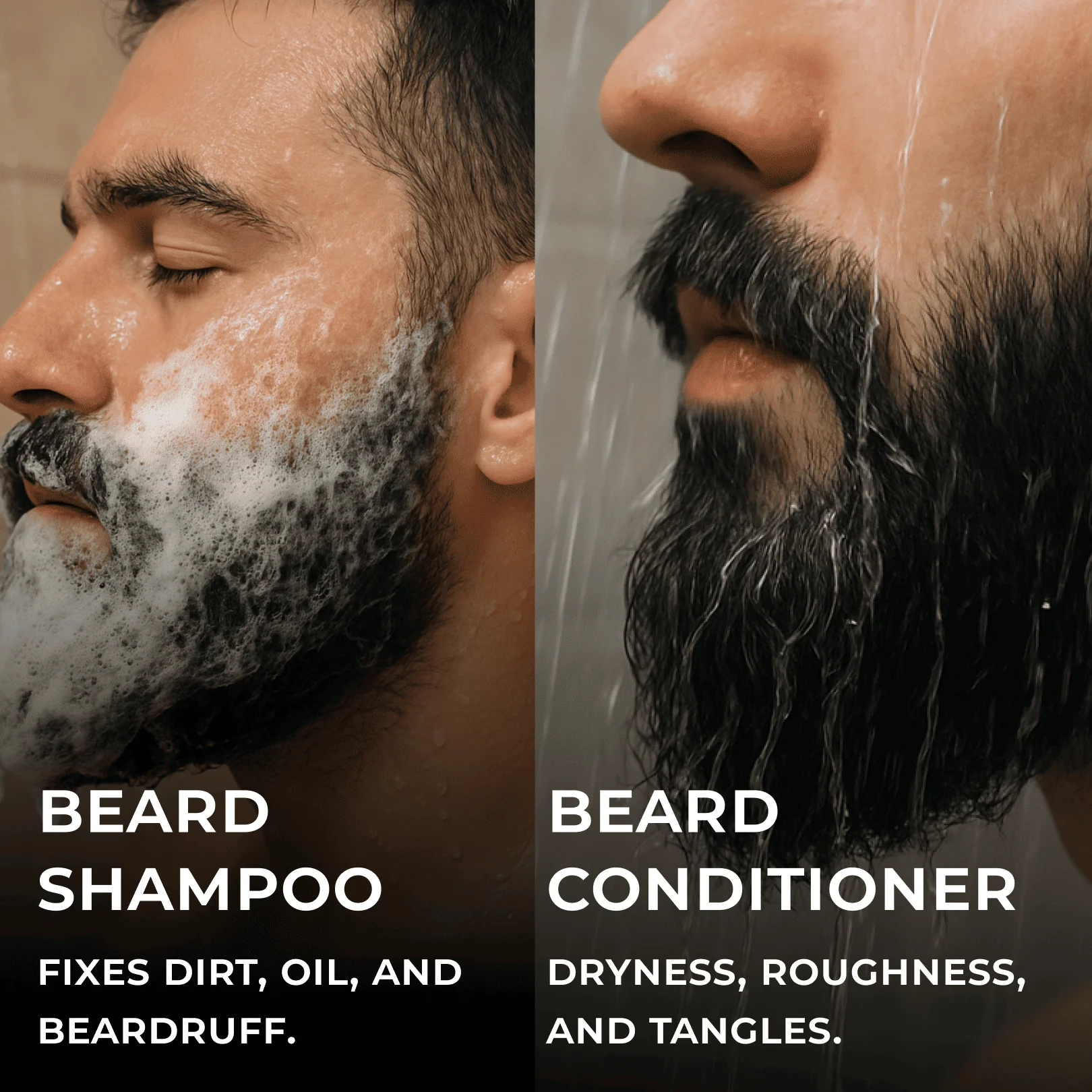 Beard Shampoo & Conditioner – 250ml Beard Wash | MUMKIN - Image 2