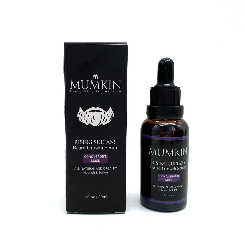 Beard Growth Serum - Conqueror's Musk - 30ml | MUMKIN