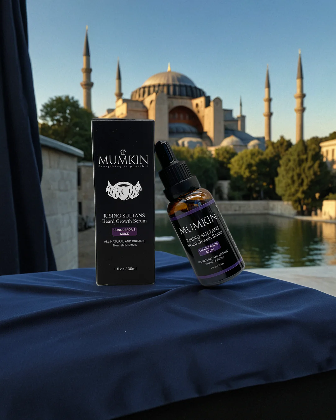 Beard Growth Serum - Conqueror's Musk - 30ml | MUMKIN - Image 2