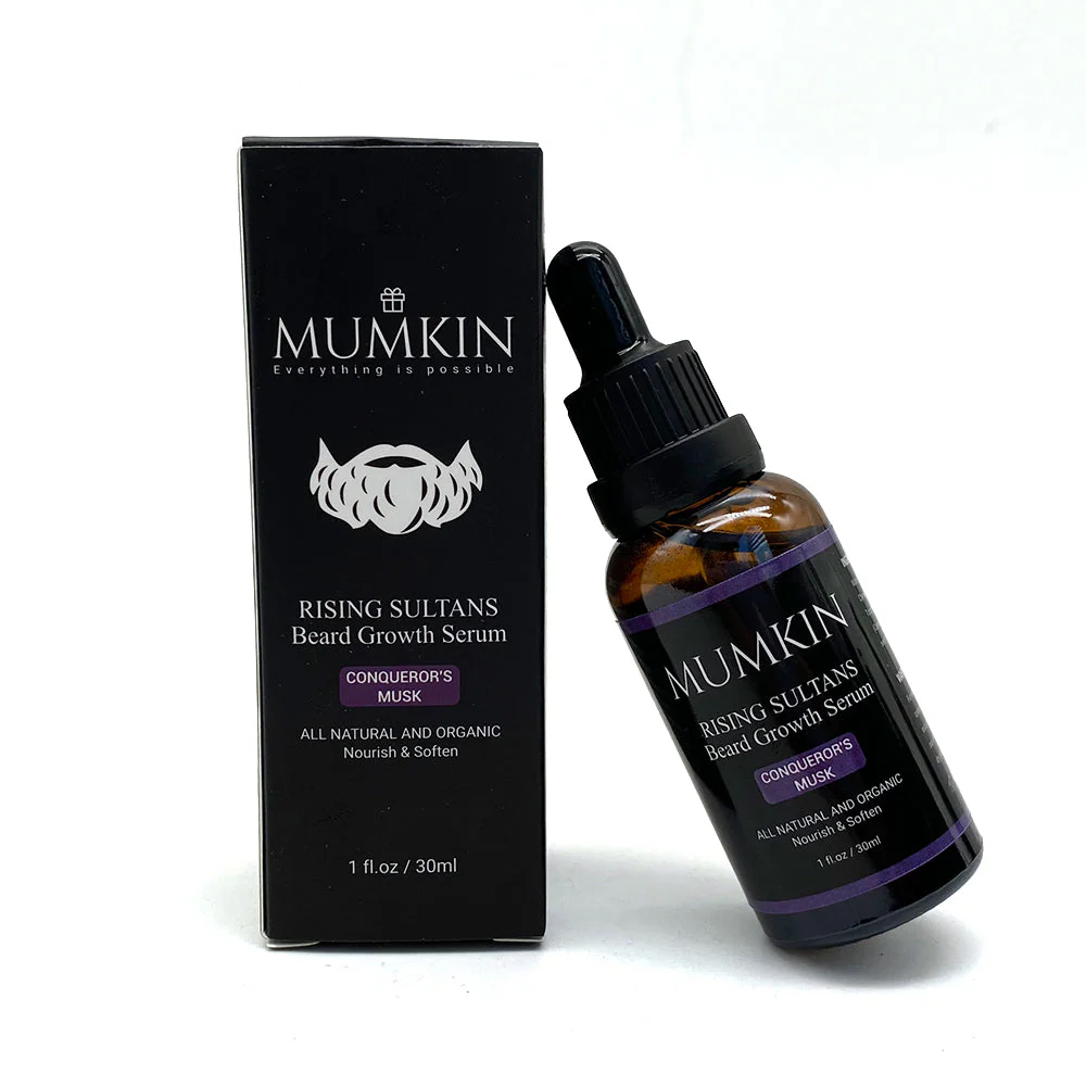 Beard Growth Serum - Conqueror's Musk - 30ml | MUMKIN - Image 4