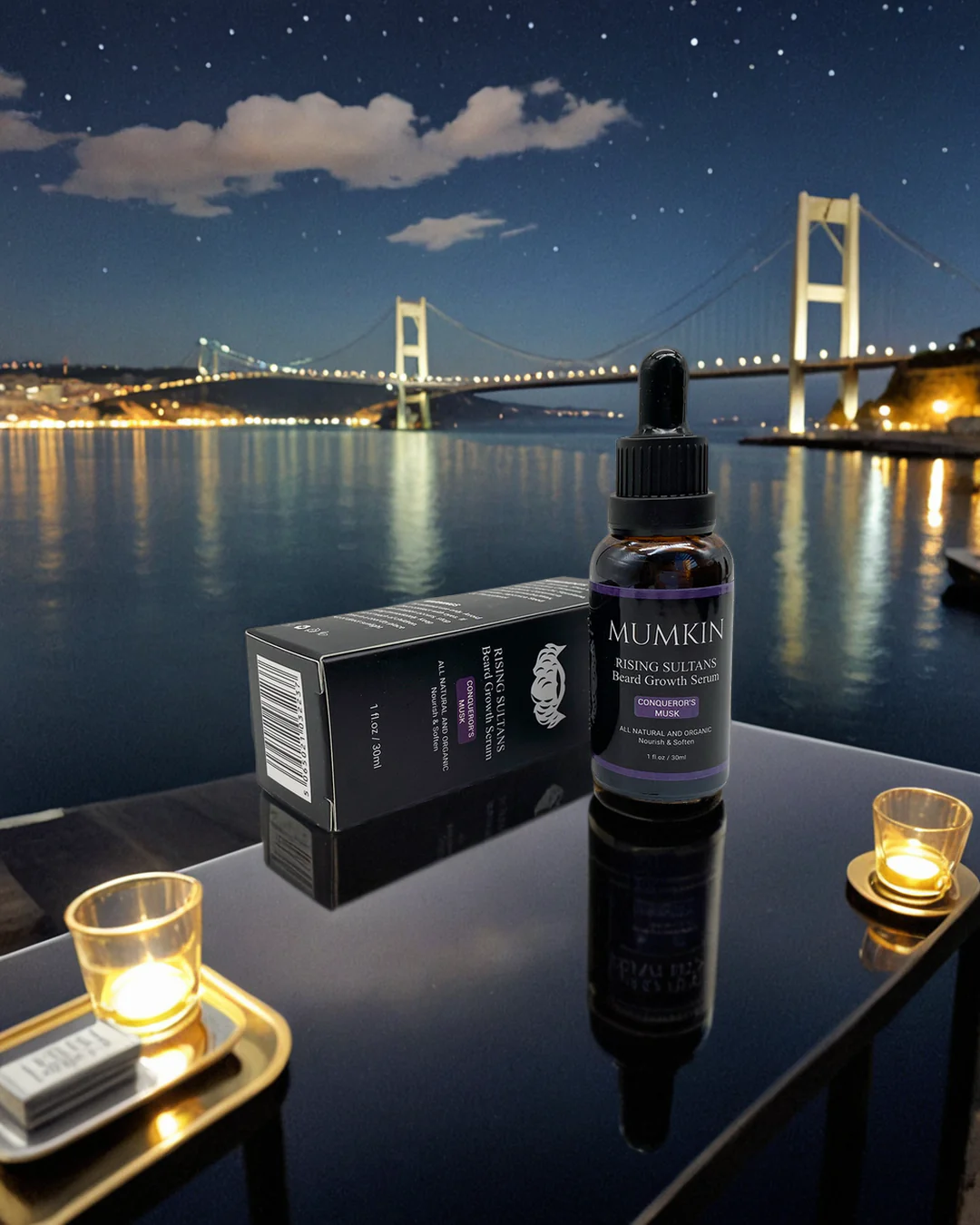 Beard Growth Serum - Conqueror's Musk - 30ml | MUMKIN - Image 5