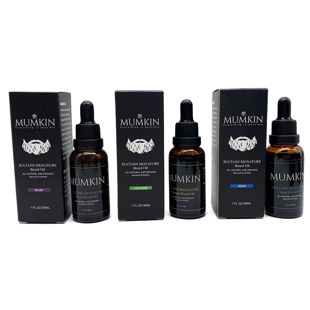 Beard Oil with Aqua Fragrance for Men - 30ml | MUMKIN - Image 9