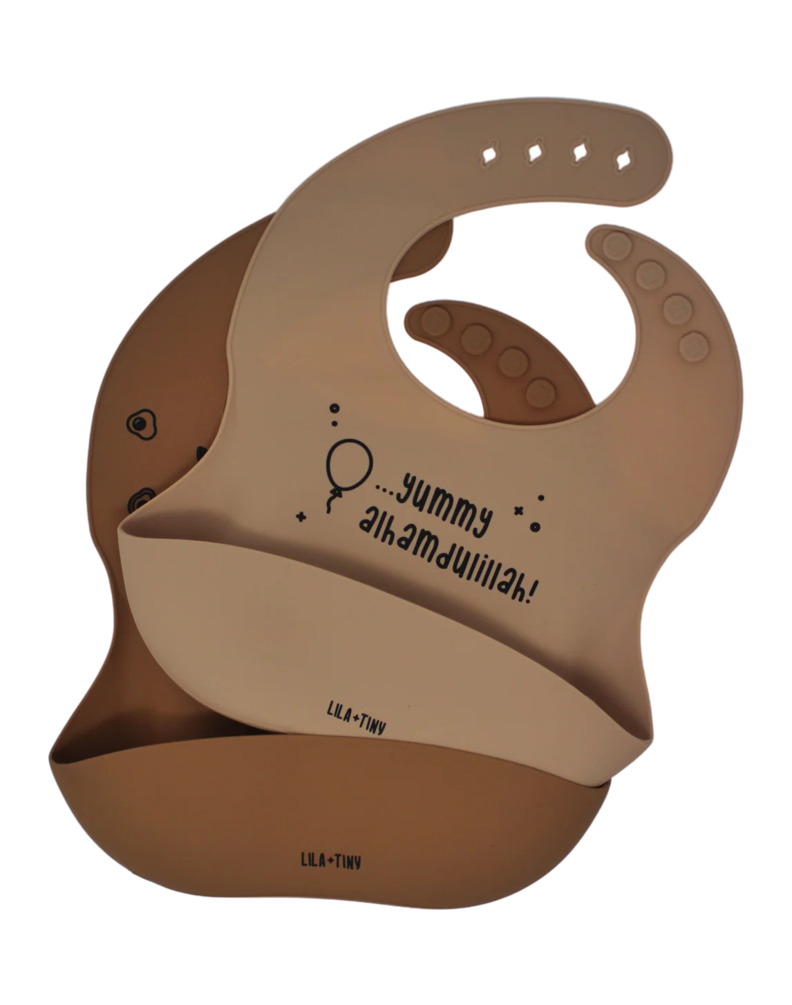 Bismillah Repeat & Alhamdulillah Bibs – 2 Pack
