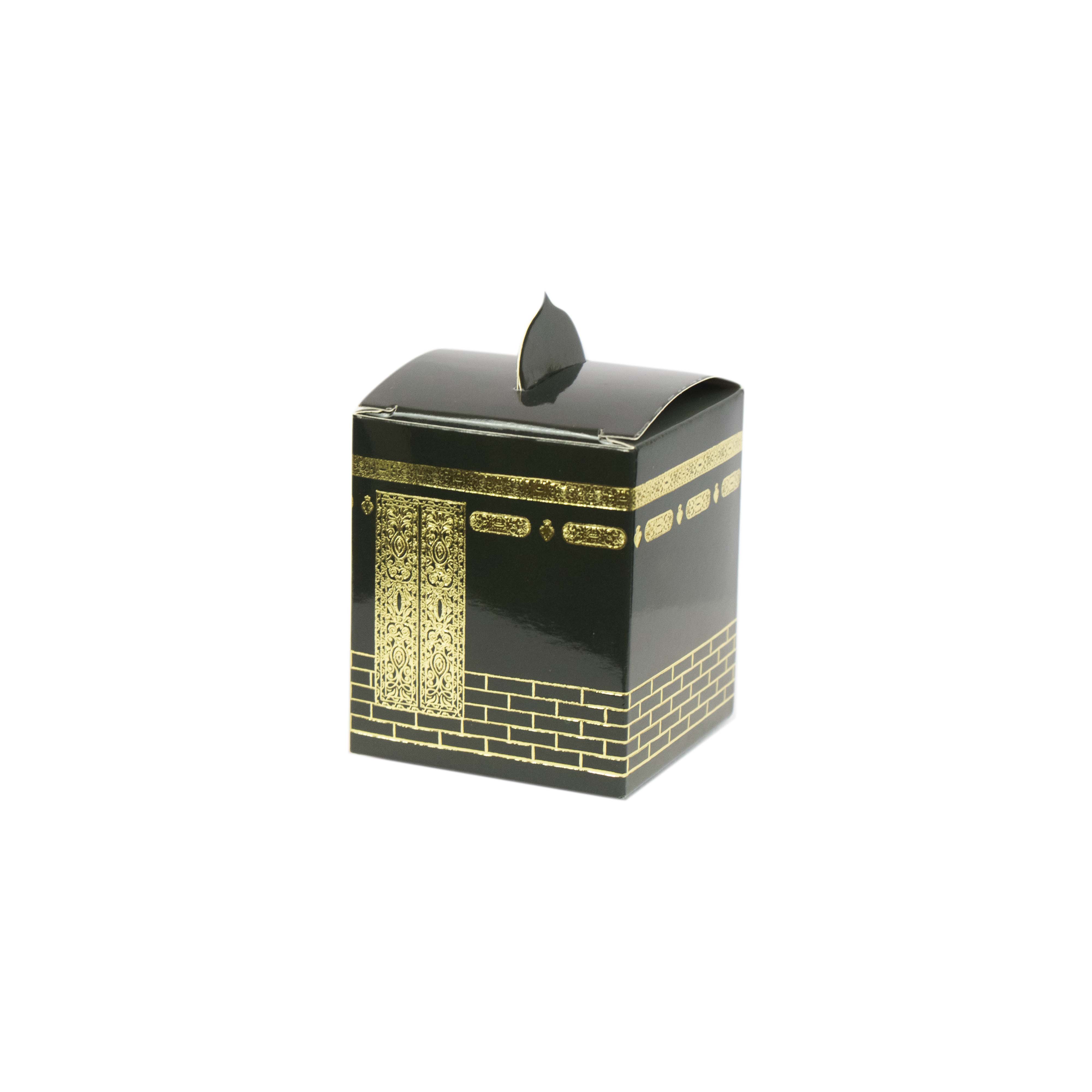 Black And Gold Umrah Mubarak Small Quran Candy Box