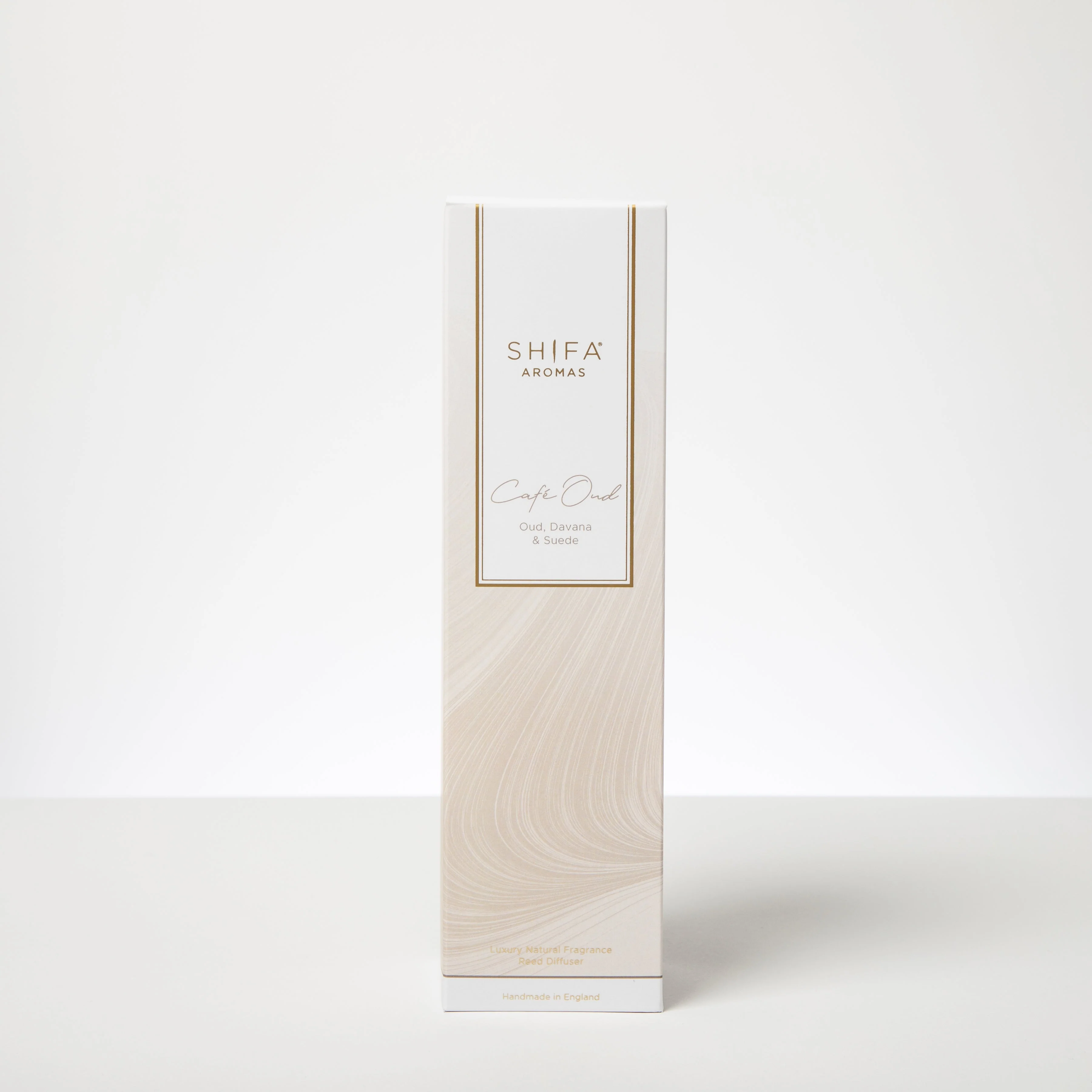 Cafe Oud - Essential Oil Reed Diffuser | Bergamot, Pimento, Oud and Davana | Shifa Aromas