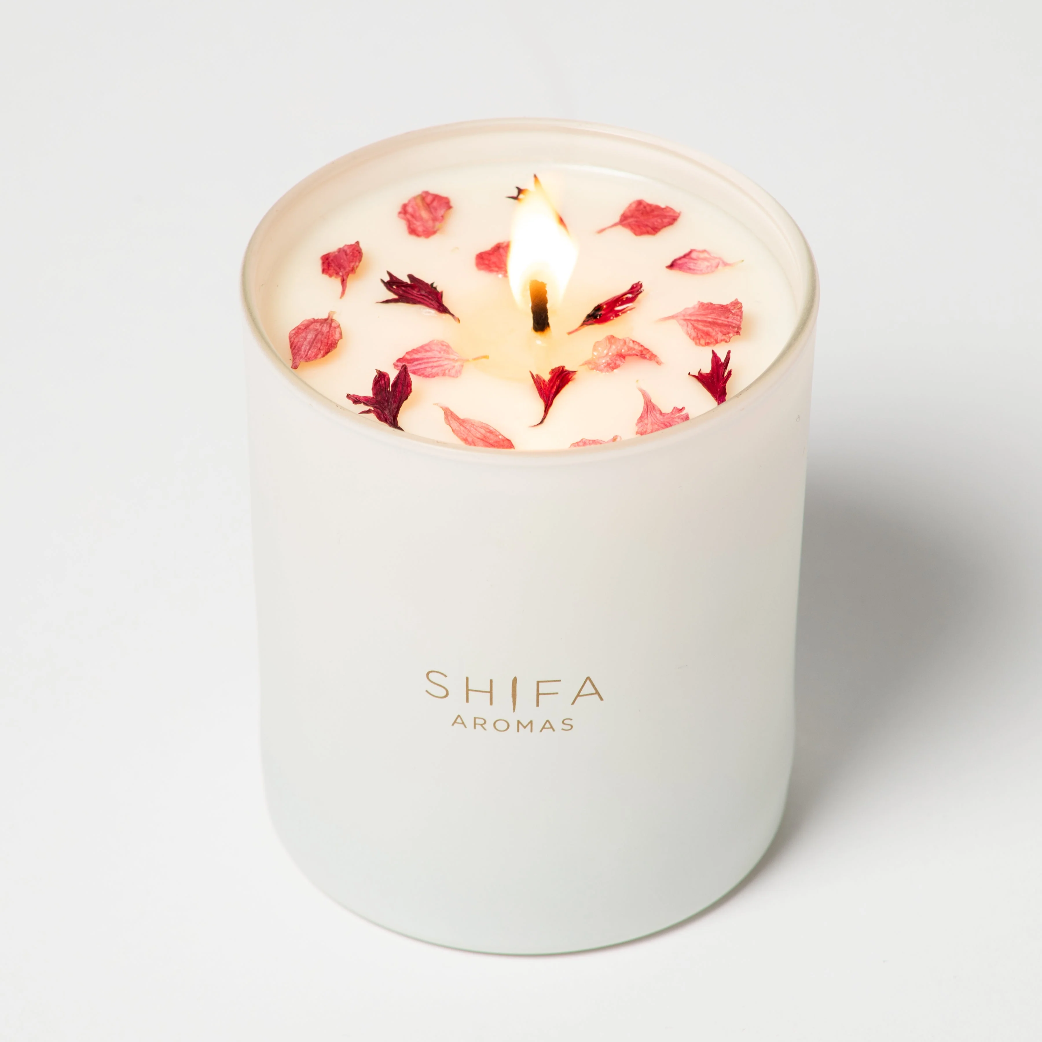 Cherry Orchard Glass Candle | Red Fruits, Vetiver & Sweet Musk | Take time to indulge... | Shifa Aromas