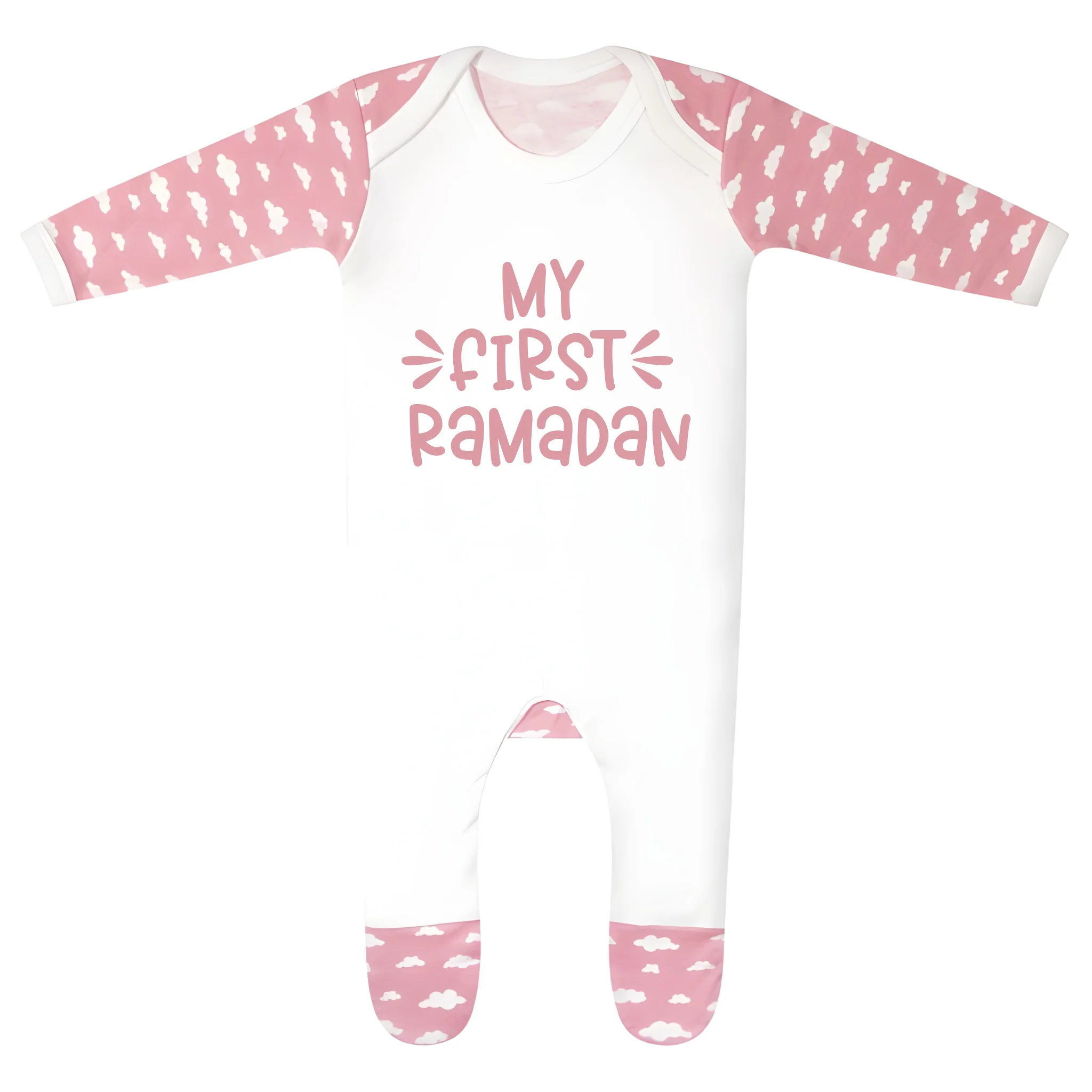 Classic Baby Cloud Sleepsuit - My First Ramadan - Image 3