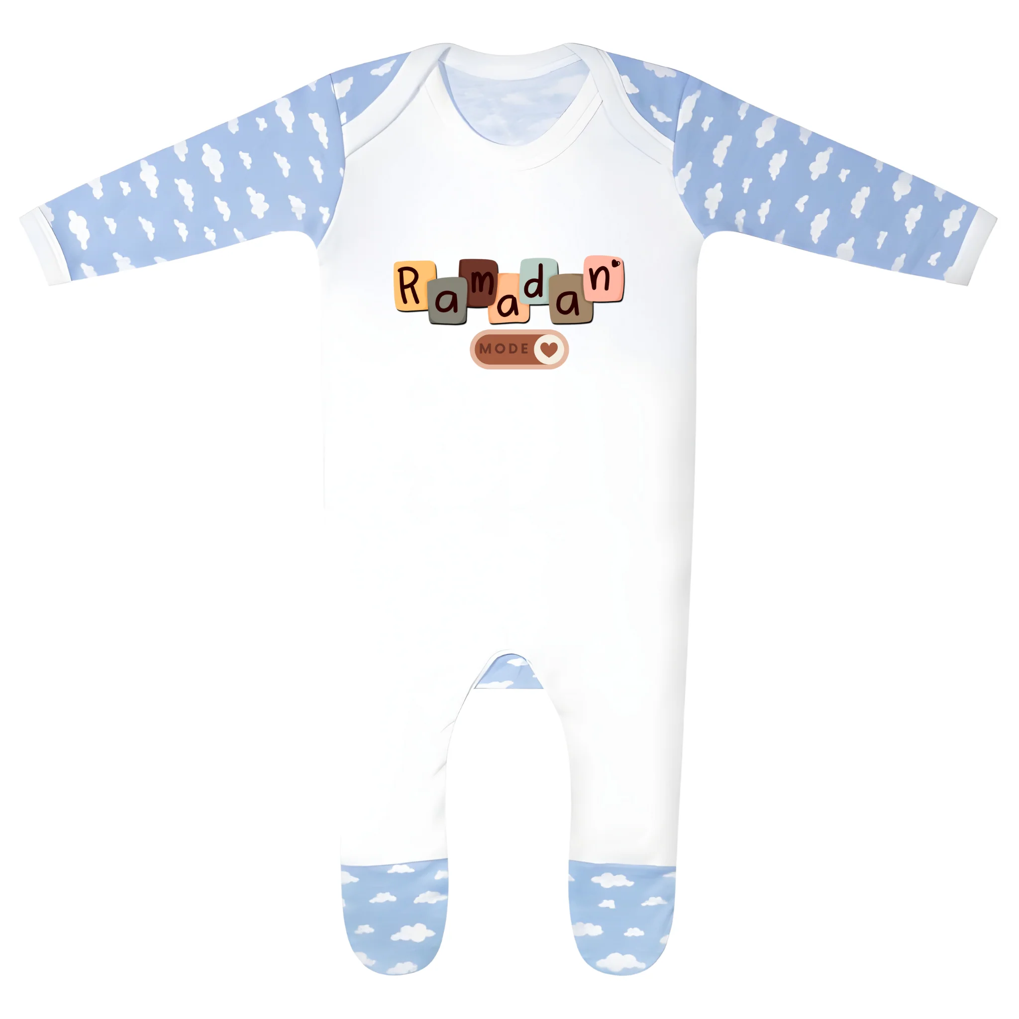 Classic Baby Cloud Sleepsuit - Ramadan Mode - Image 4