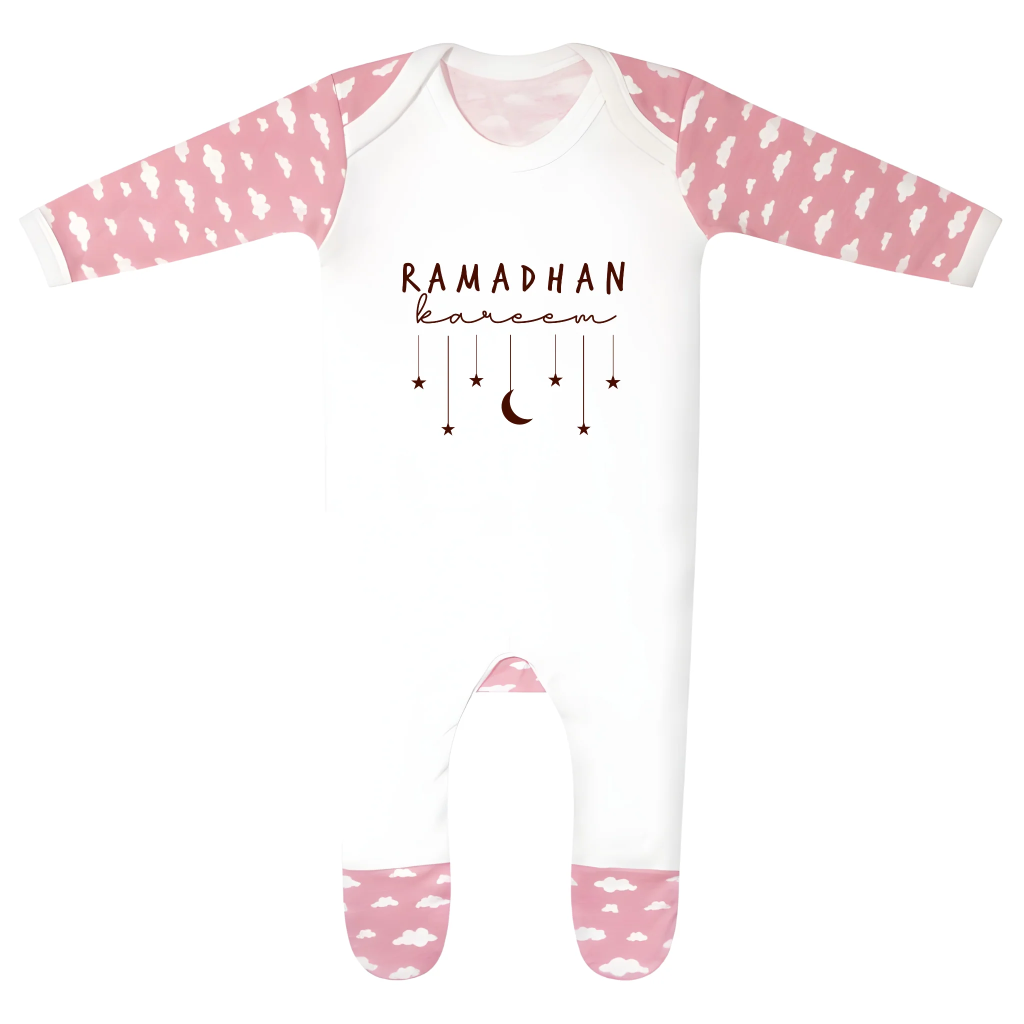 Classic Baby Cloud Sleepsuit - Ramadan Star - Image 4