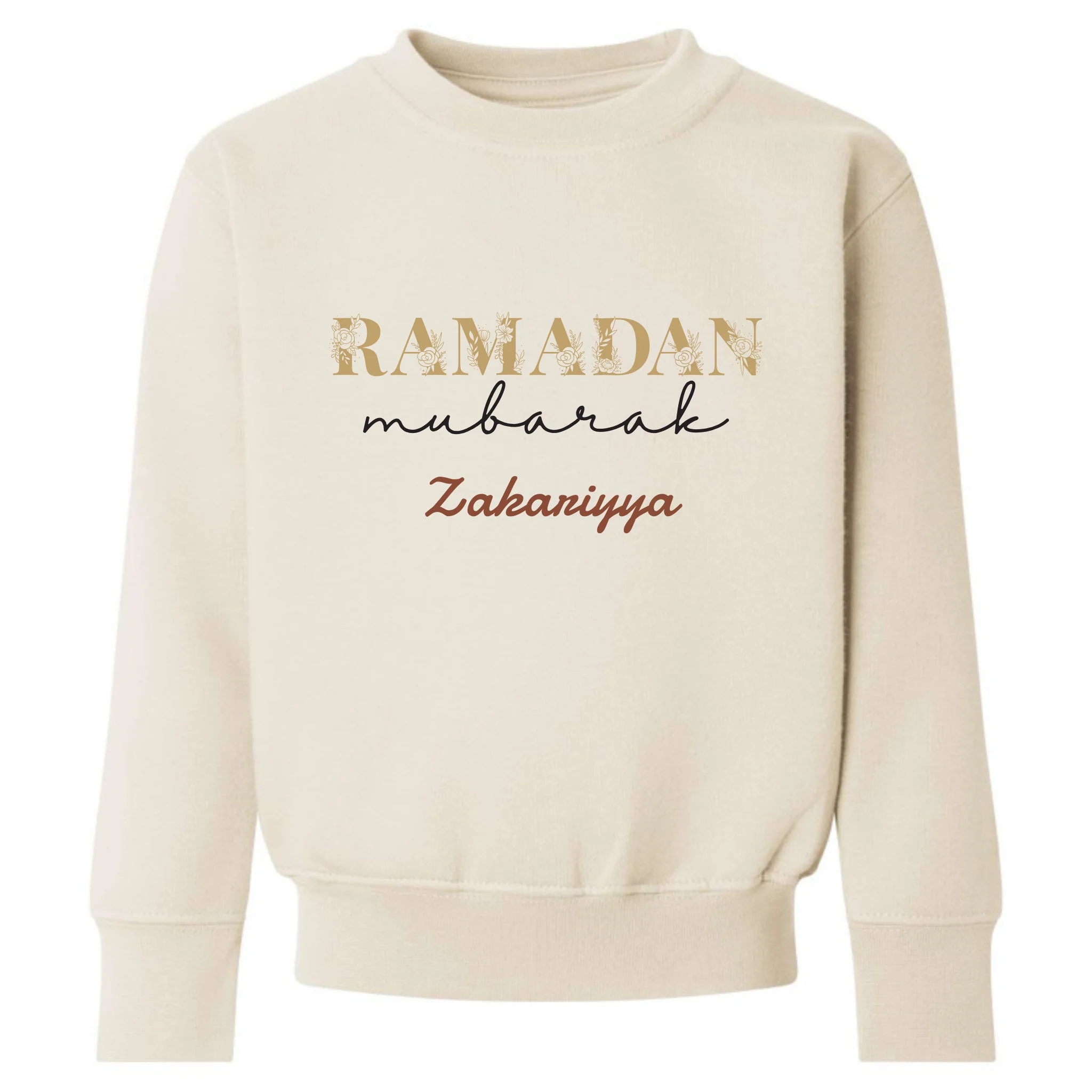 Classic Baby & Kids Sweatshirt - Ramadan Bloom - Image 2