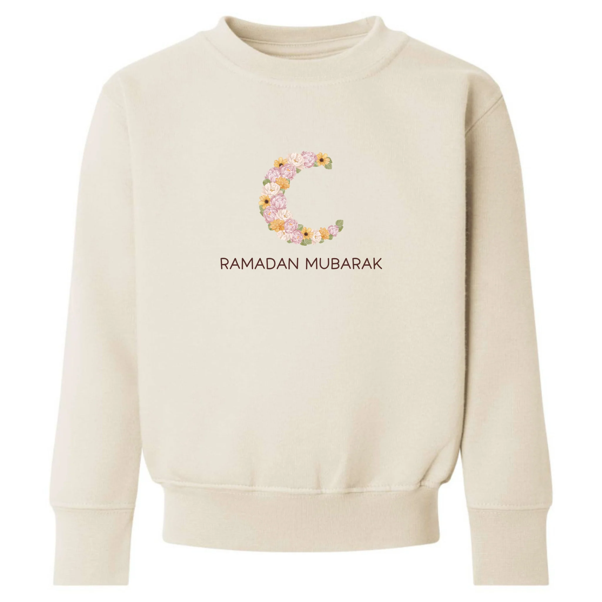 Classic Baby & Kids Sweatshirt - Ramadan Floral Moon - Image 8