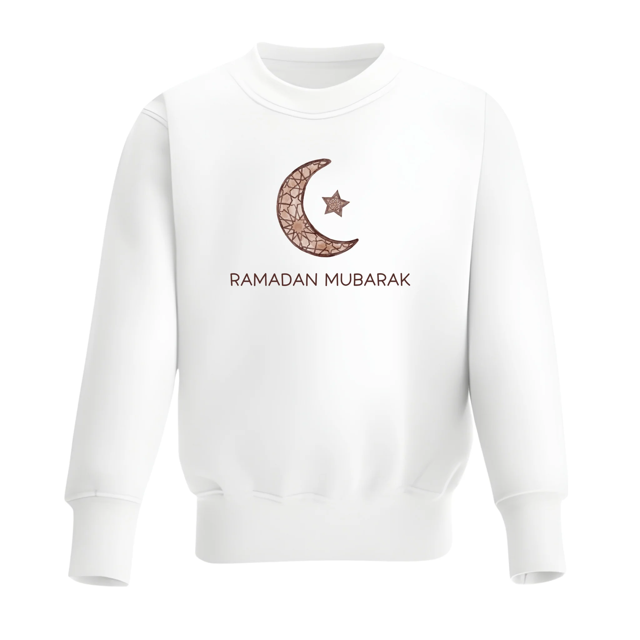 Classic Baby & Kids Sweatshirt - Ramadan Mosaic Moon - Image 3