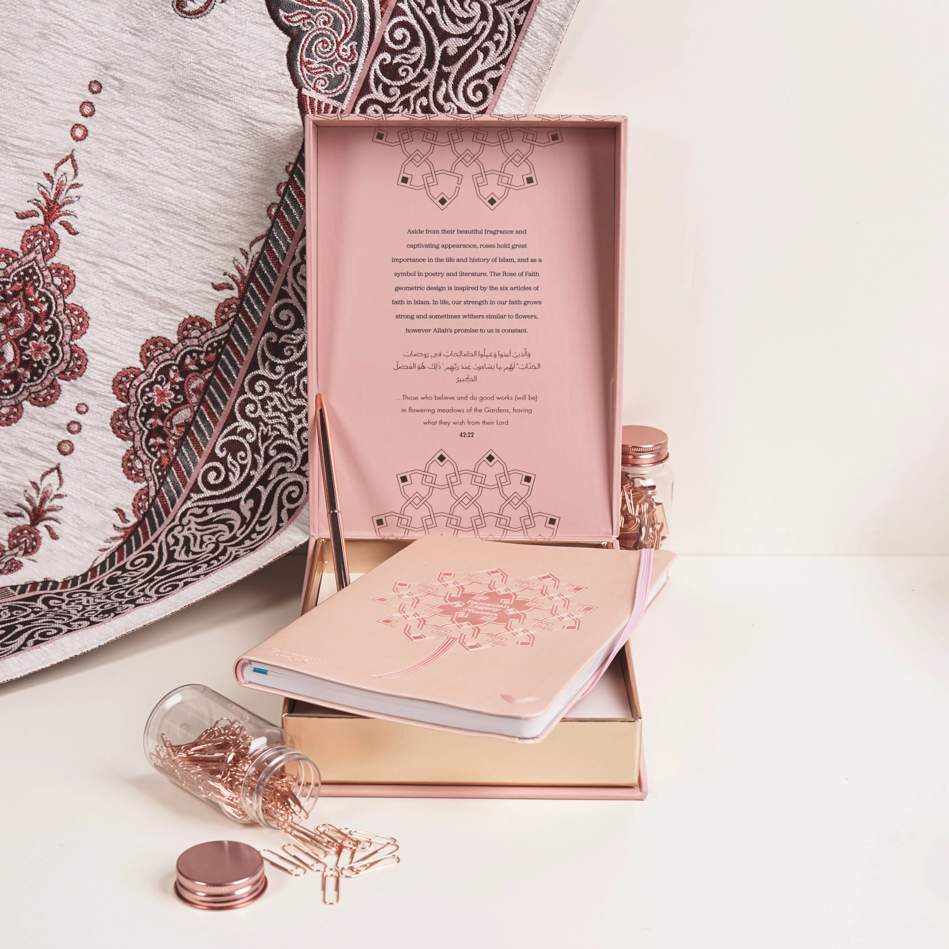 Ramadan Legacy Planner Luxury Gift Box: Planner & Engraved Pen (2021 Edition) - Image 4