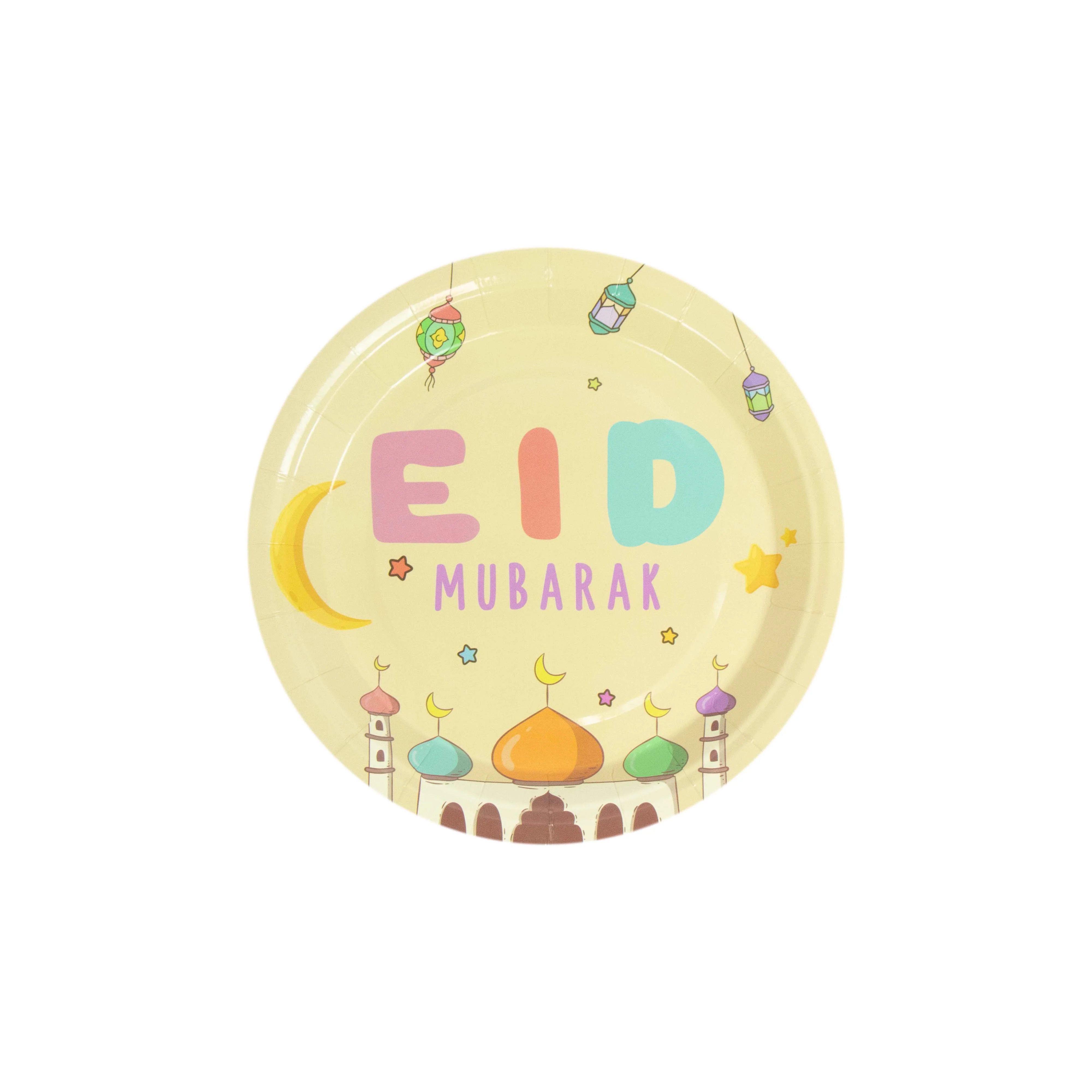 Eid Kids 9-Inch Paper Plate