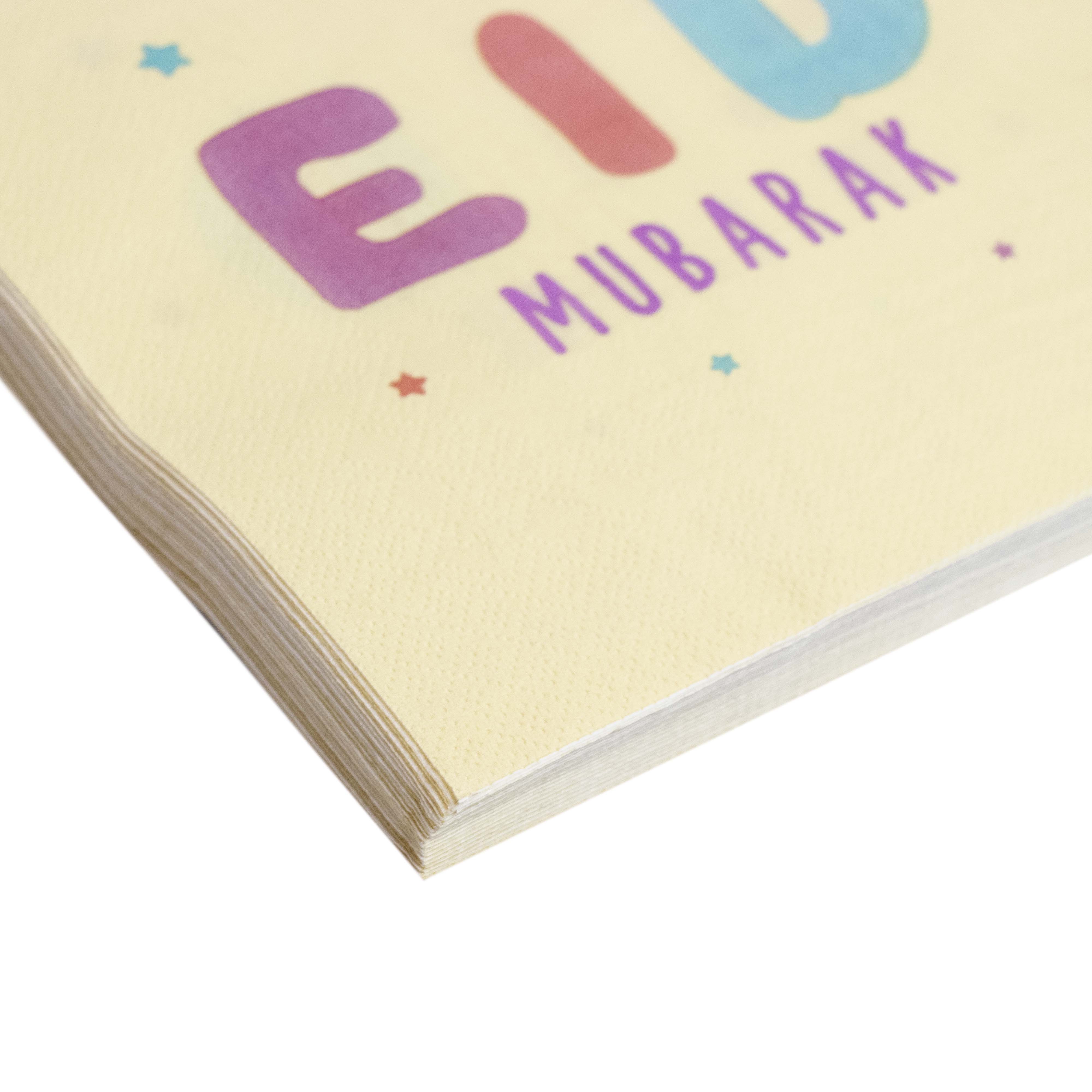 Eid Kids Double layer Eid Mubarak Napkins - Image 2