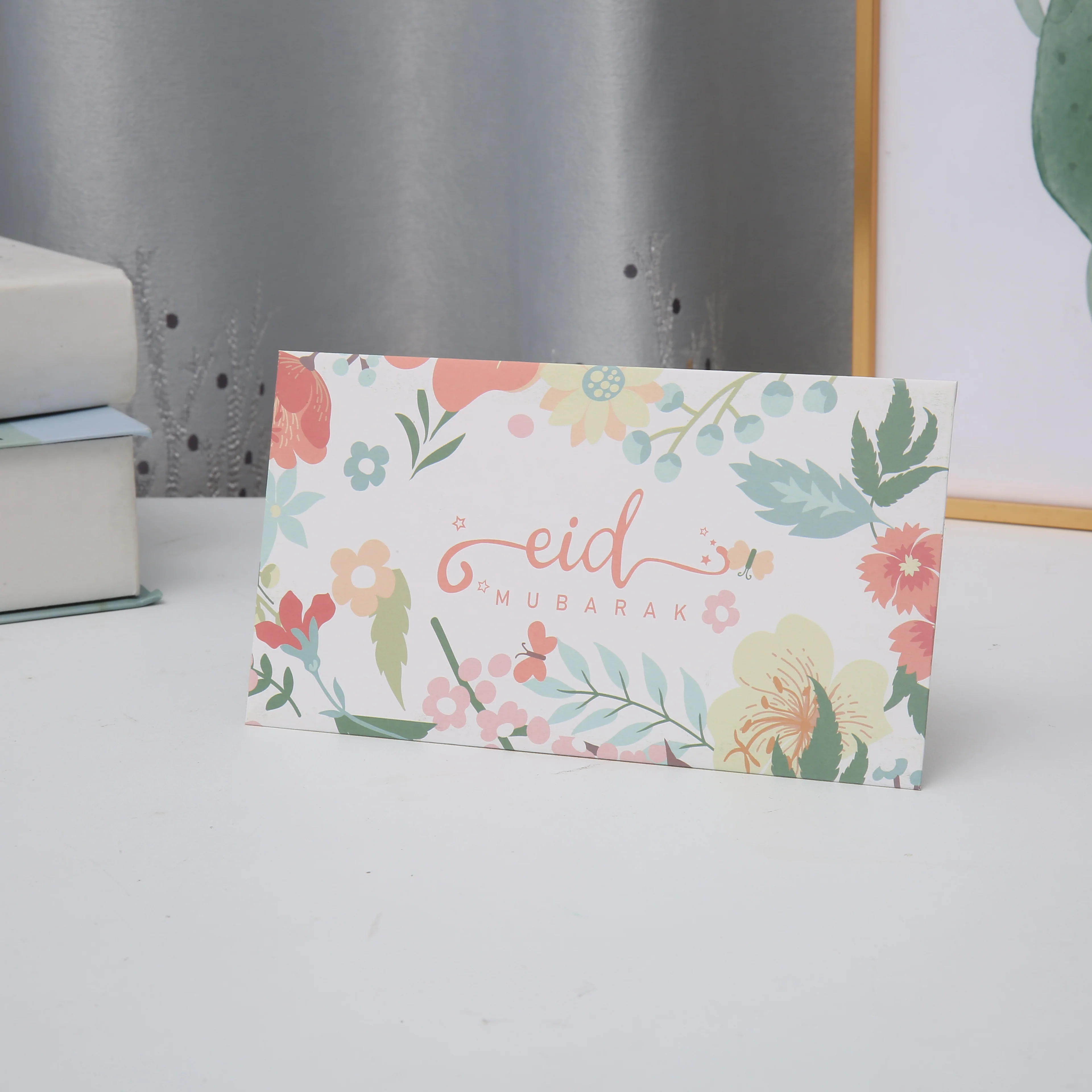 Eid Mubarak Money Envelopes - Vintage Floral - Image 5