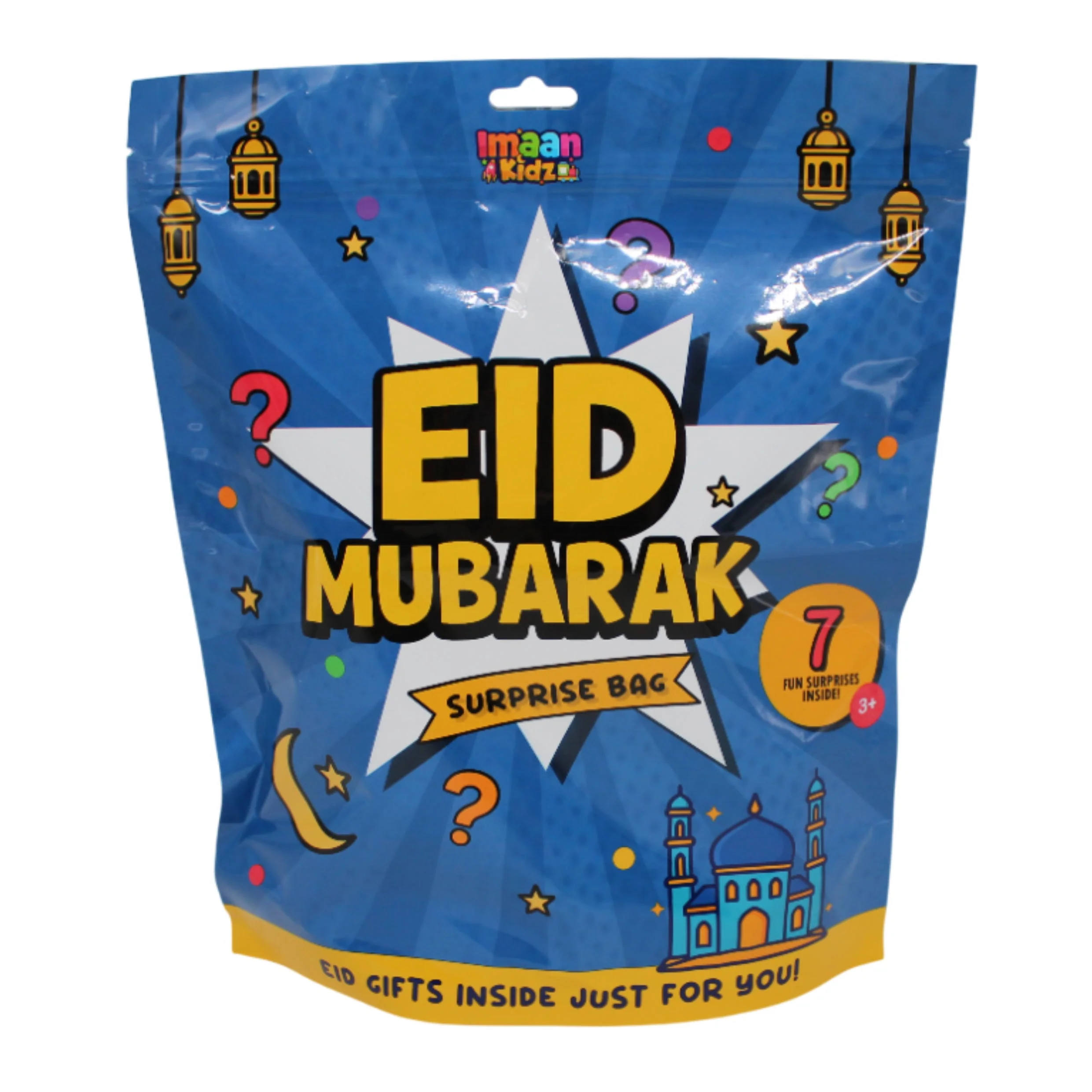 Eid Surprise Gift Fun Goody Bags - Blue