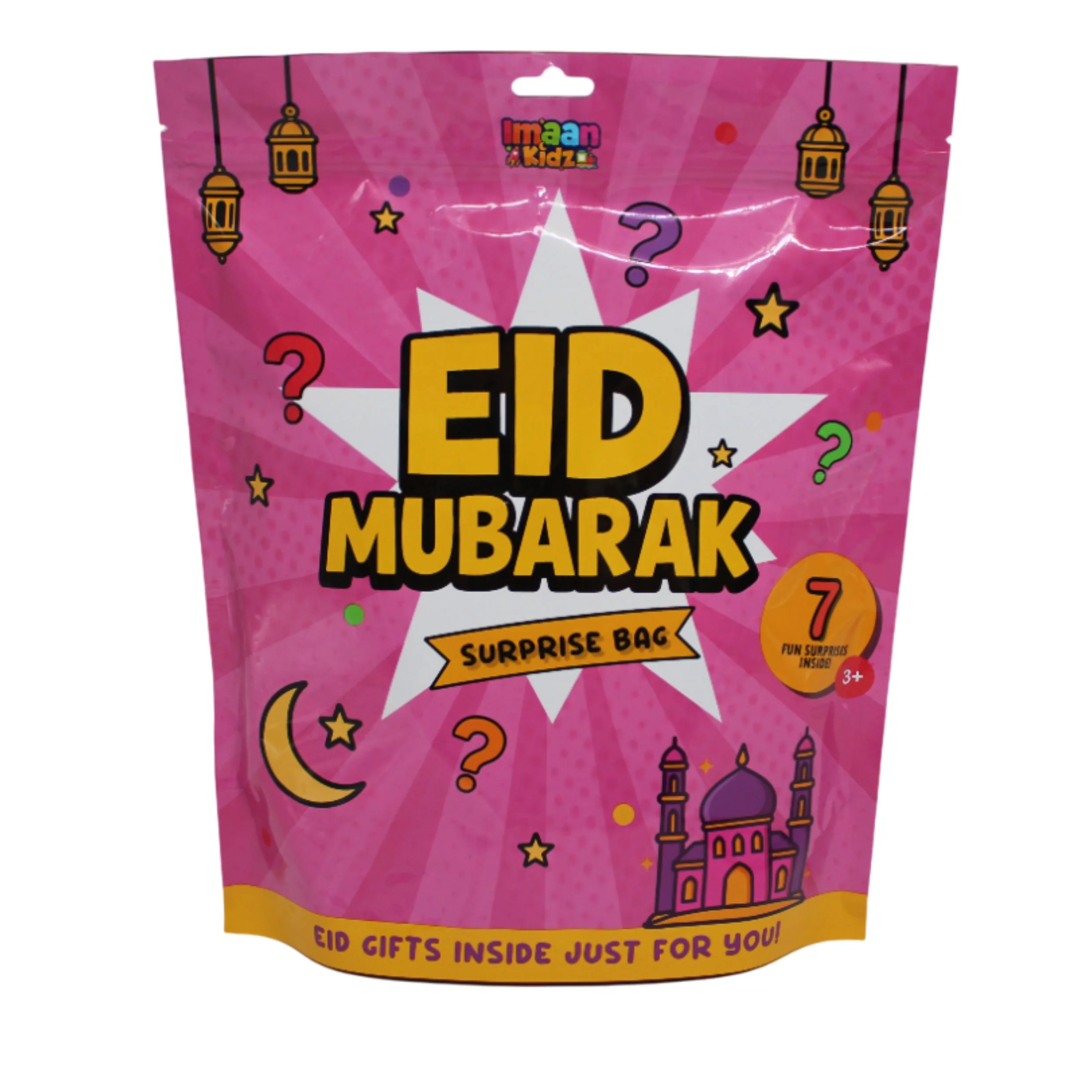 Eid Surprise Gift Fun Goody Bags - Pink