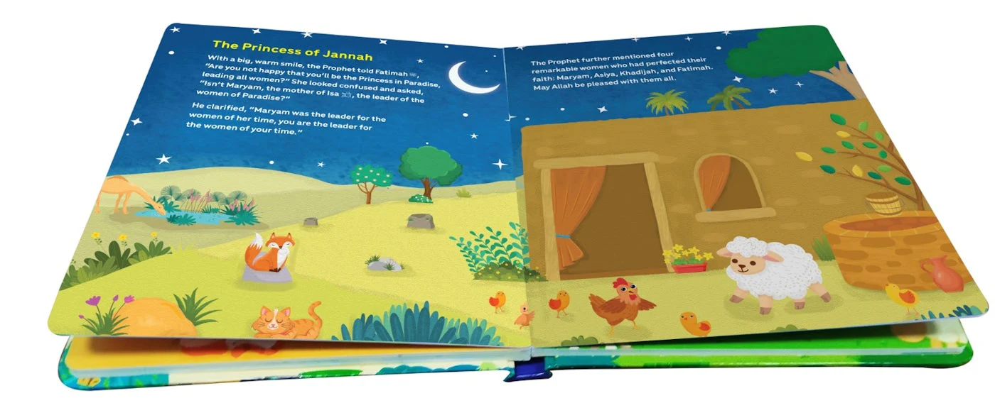 Fatimah - The Princess of Jannah - Hardbound Board Book - Image 3