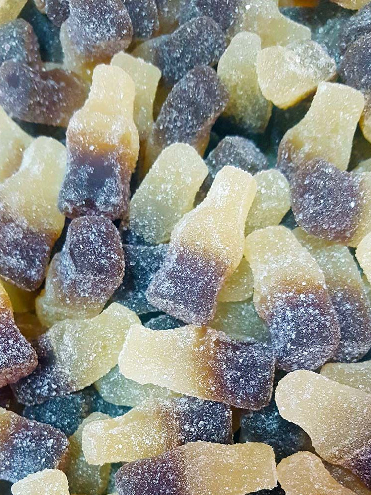 Fizzy Cola Bottles - Heavenly Delights - 70g Bag - Image 2