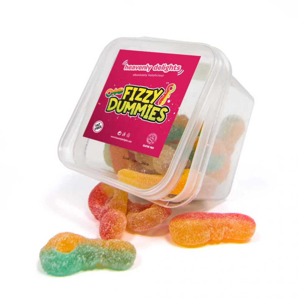 Fizzy Dummies - Heavenly Delights - 140g Tub