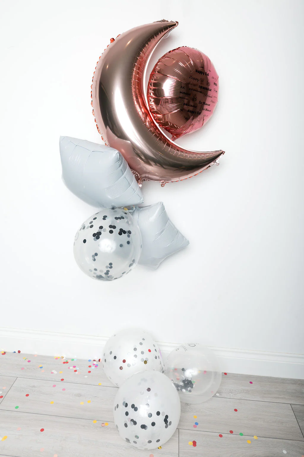 Foil & Latex Confetti Balloon Set - Image 3