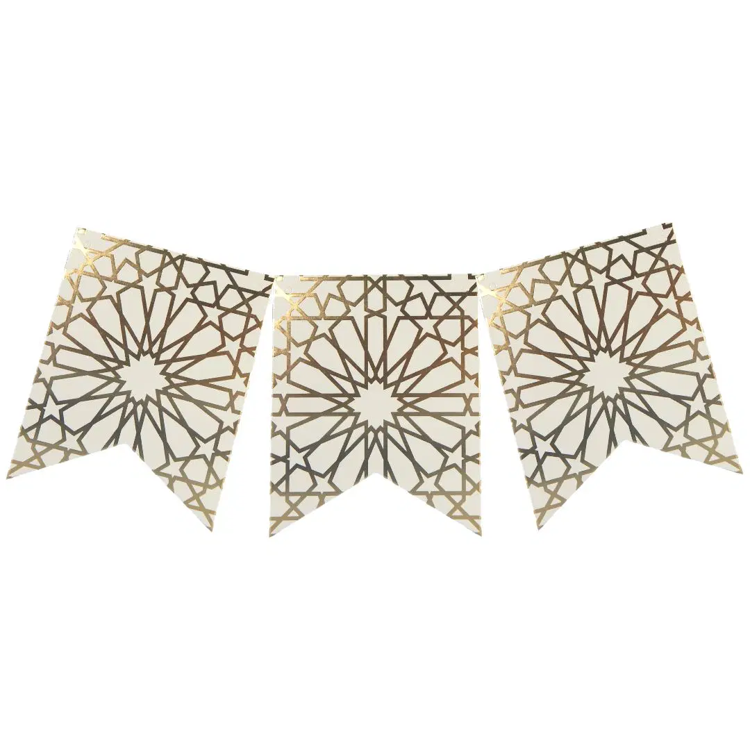 Geo Gold Party Bunting