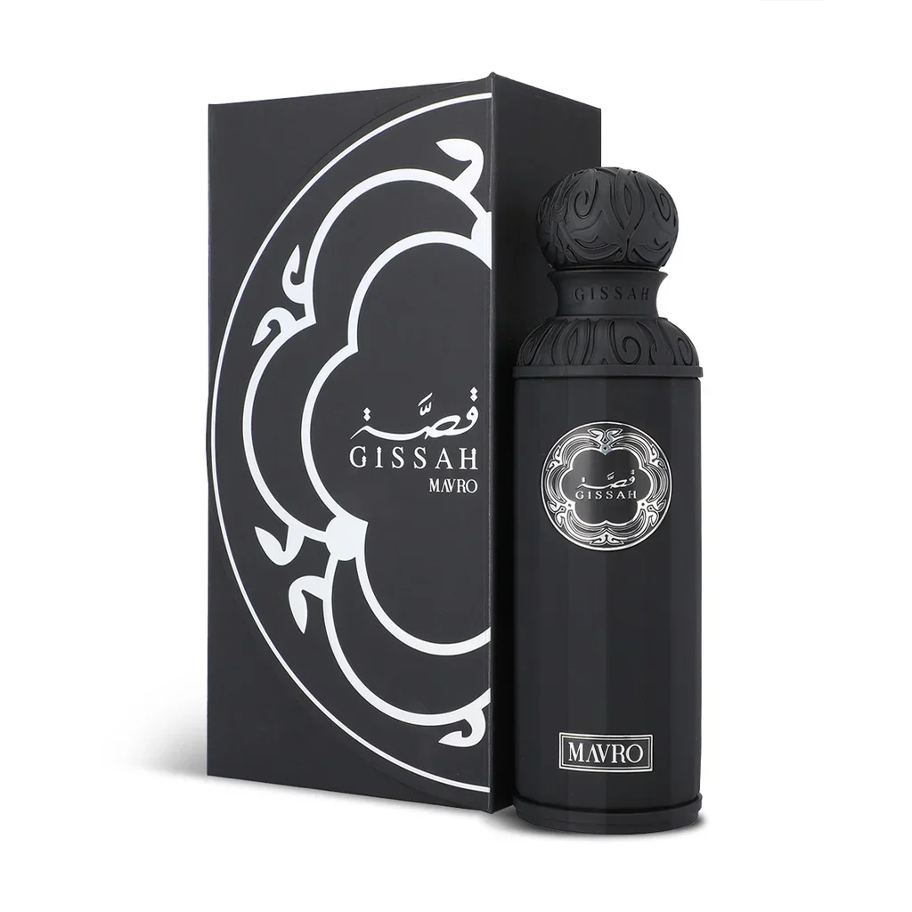 Gissah Mavro Eau De Parfum 50ml - Woody Citrus Spicy Fragrance For Men - Image 2