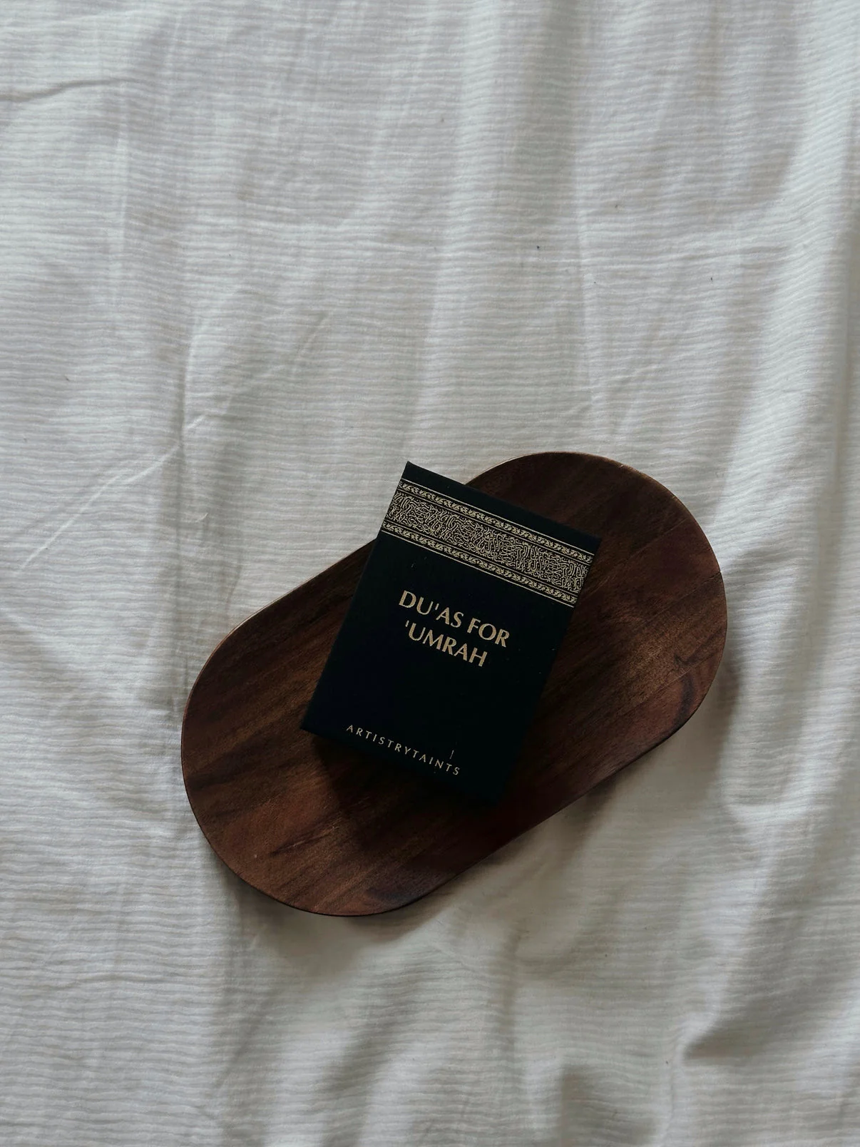 Umrah Dua & Guide Cards with Lanyard and Ring - Artistry Taints - Image 4