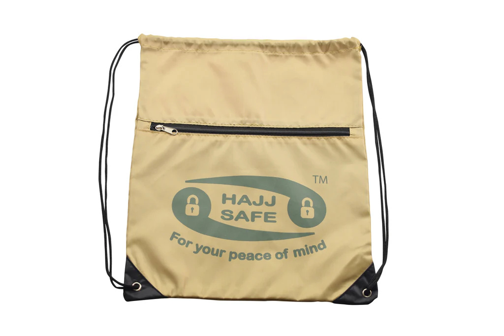 Hajj Safe - Shoe + Prayer Mat Bag for Hajj & Umrah