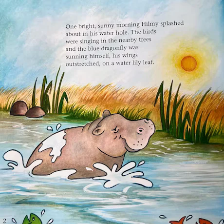 Hilmy The Hippo Learns About Vanity - Image 2