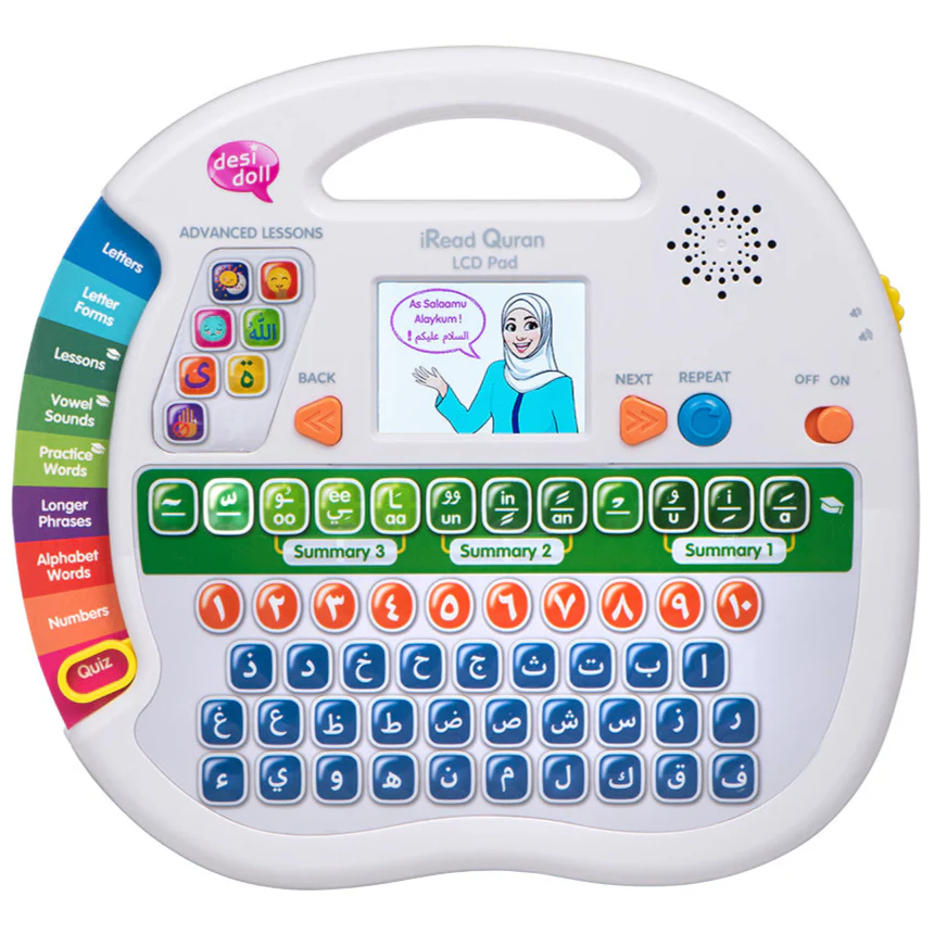 iRead Quran LCD Pad - Interactive Arabic Alphabet Learning (Desi Doll Company) - Image 3