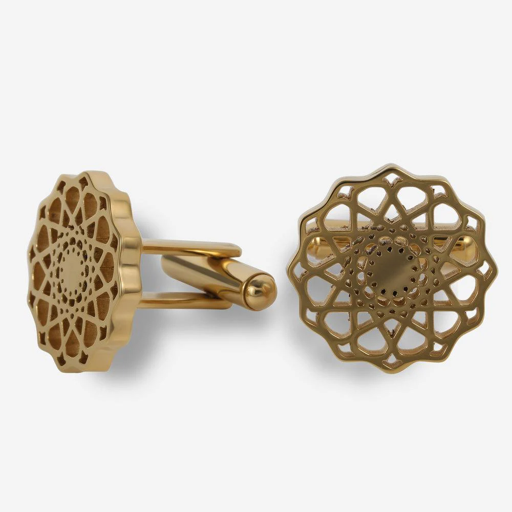 Isfahan Cufflink - Gold
