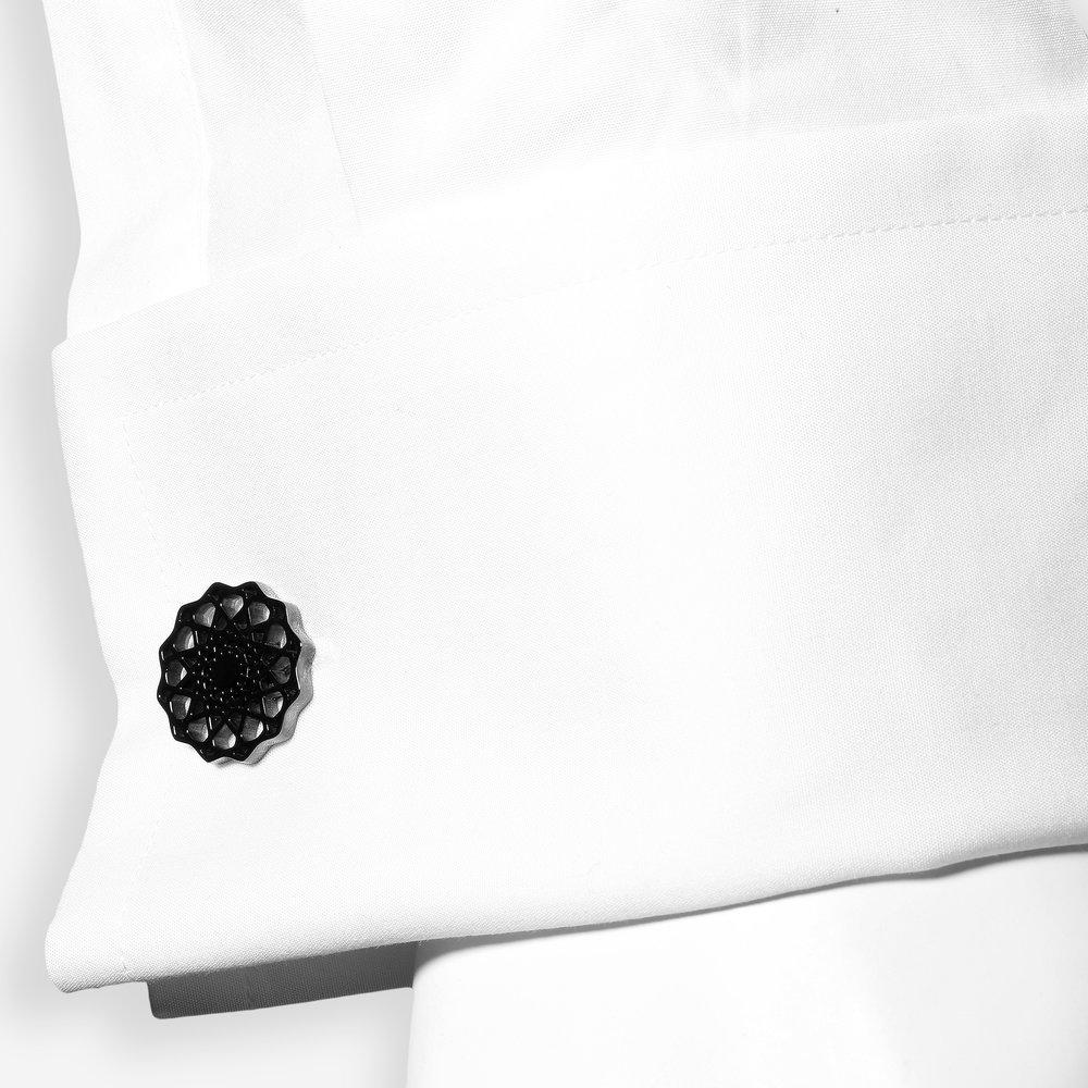 Isfahan Cufflink - Grey - Image 4