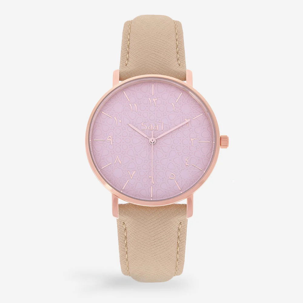 ITHNAAN - Blush - Cream Leather
