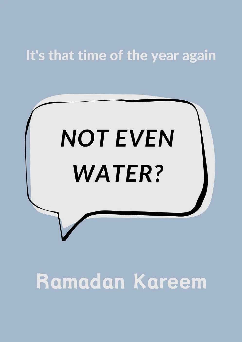 It's That Time Of The Year Again Card